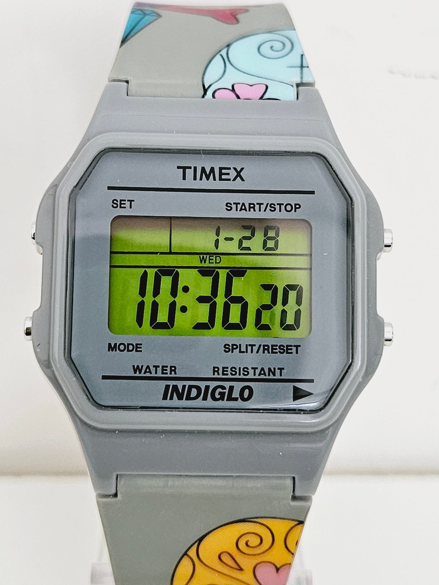 Timex T80 T2N549 Nuovo Mexican Skull Tattoo Full Set