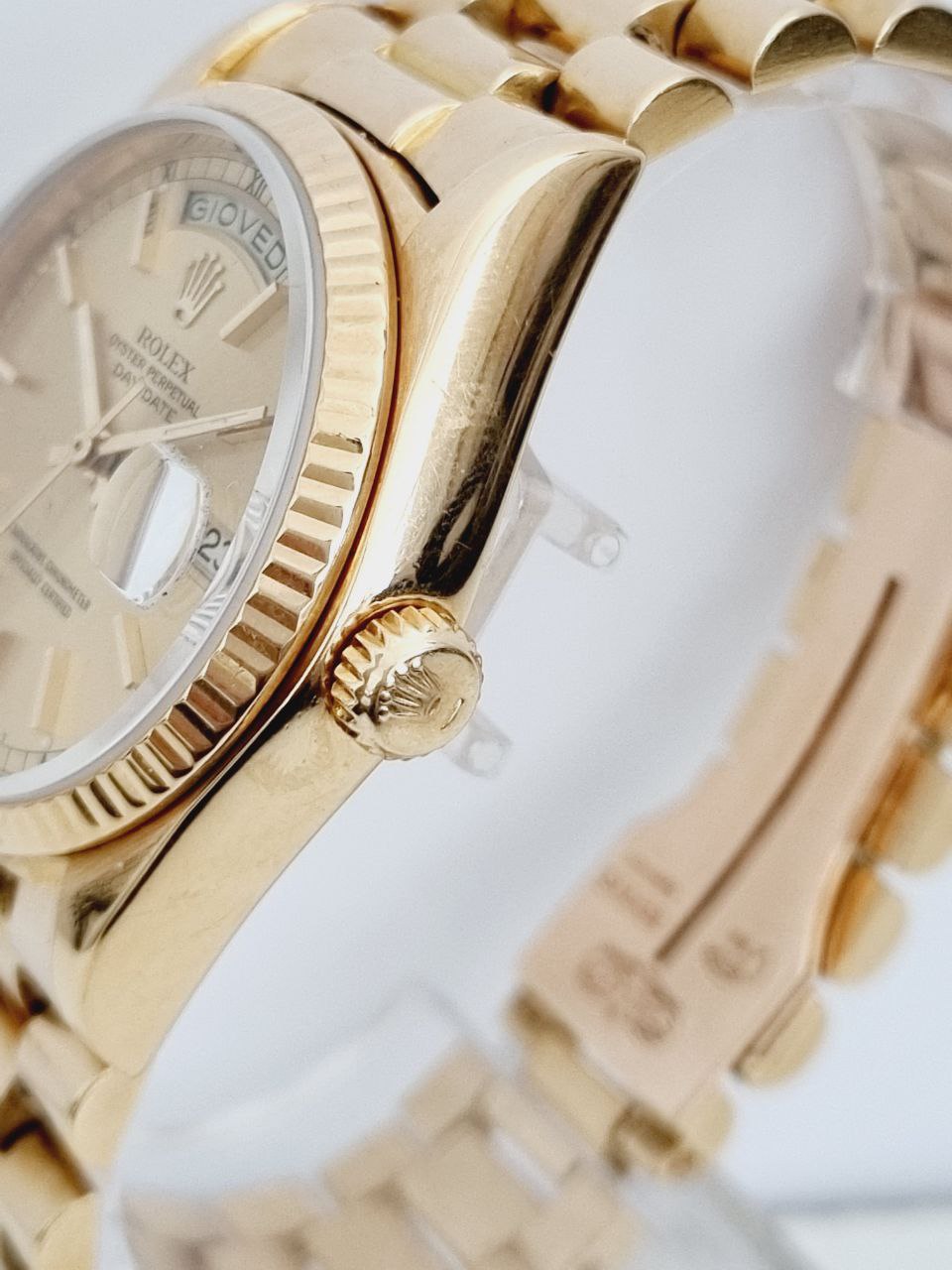 Rolex - Ref. 18038 - Day-Date - President - Full Gold - Vintage - Year 1980