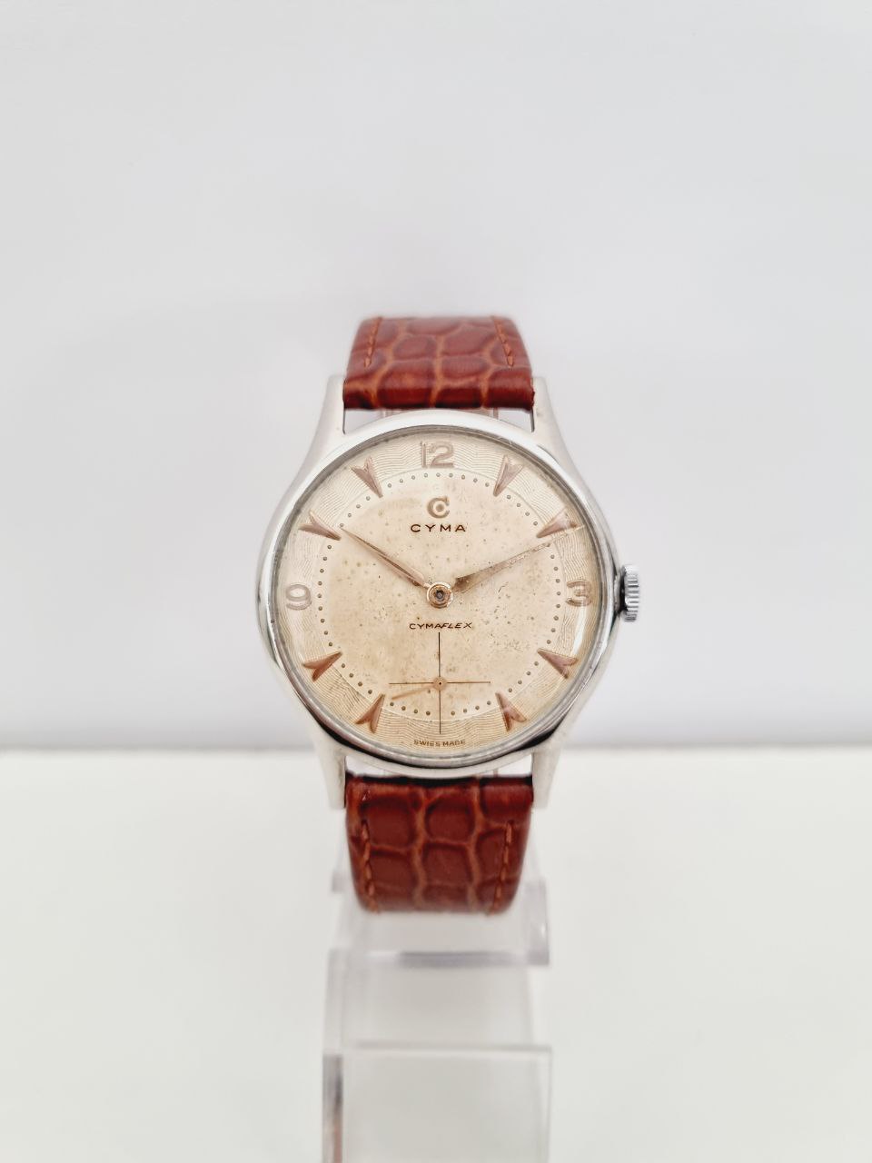 Cyma - Cymaflex - Oversize 37,5mm -  Cal. 586K - Vintage Watch