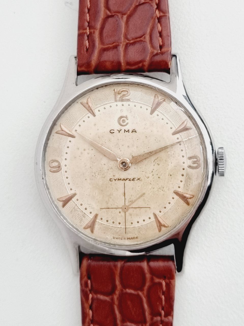 Cyma - Cymaflex - Oversize 37,5mm -  Cal. 586K - Vintage Watch