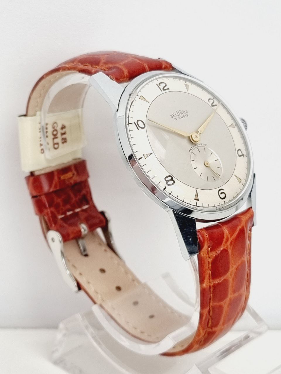 Delbana Watch Vintage Sector Dial