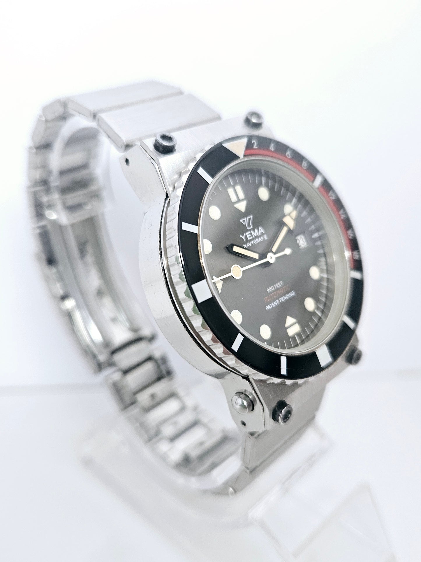 Yema Navygraf II -Automatic -Ref. 55.025.6 - Vintage Diver Breveté