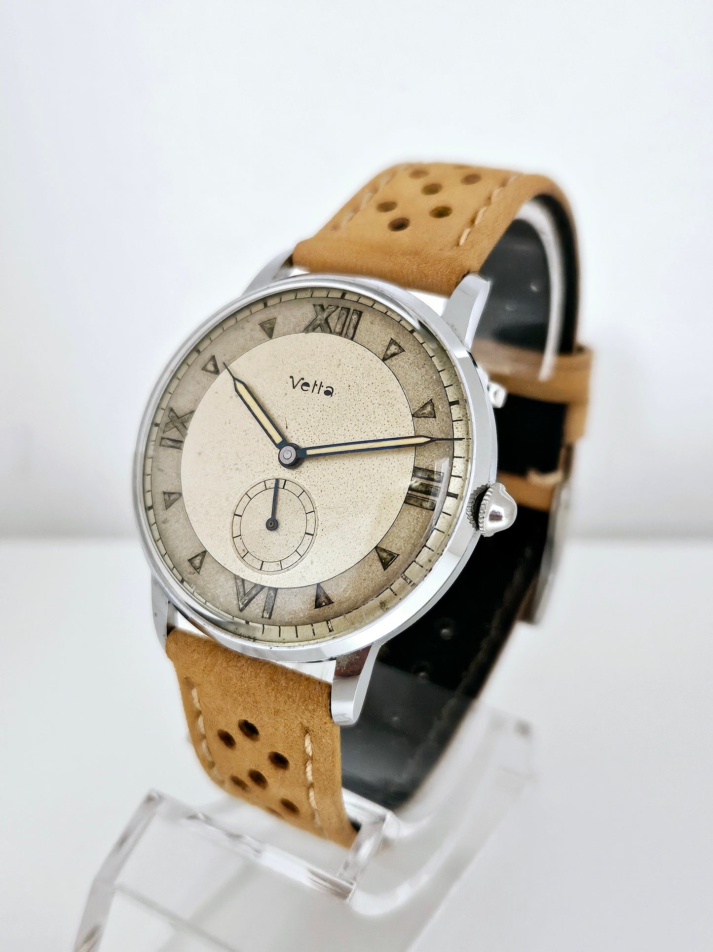 Vetta - Oversize - Bitonal Sector Dial - Vintage Watch - 1940s