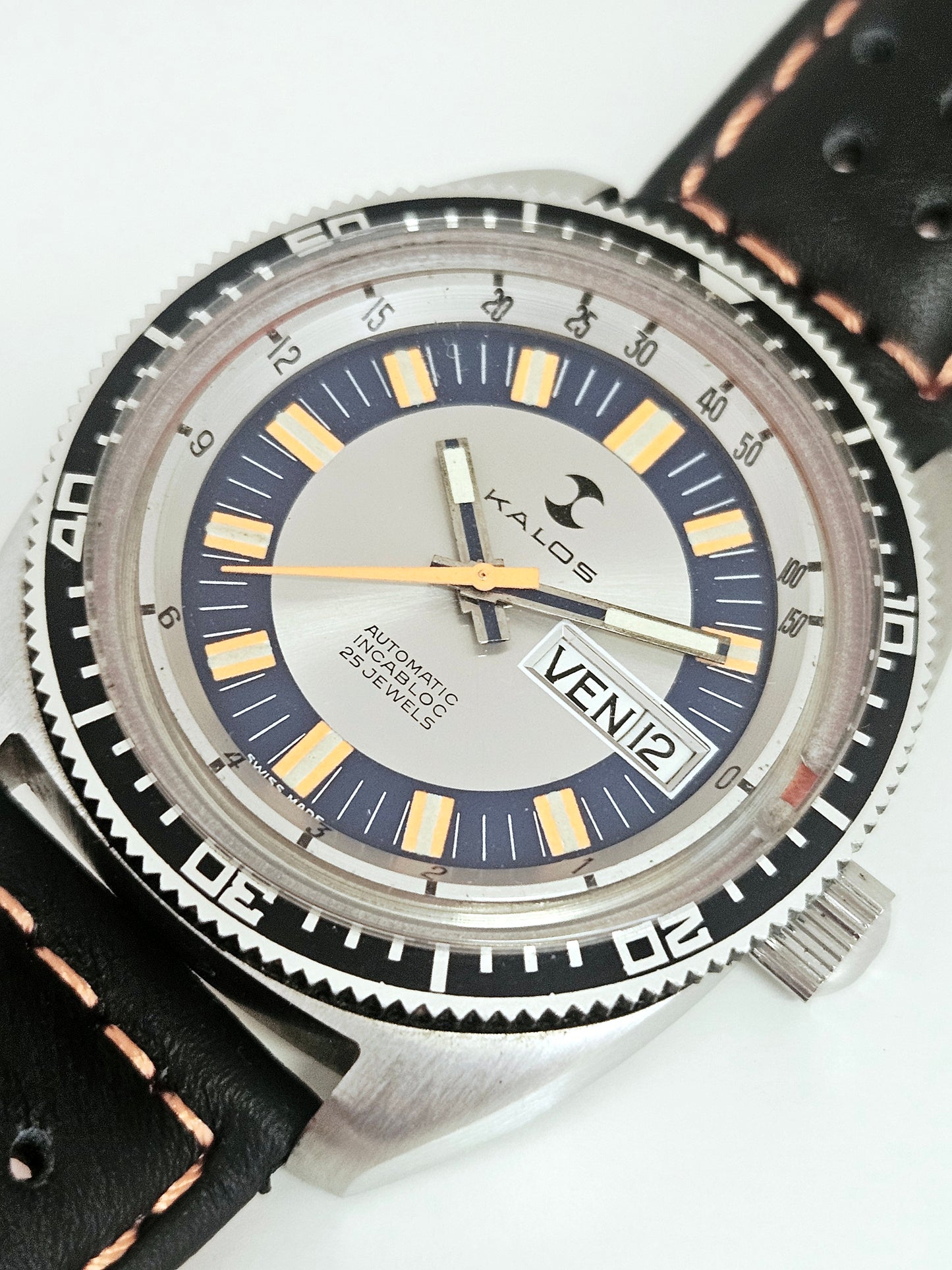Kalos - Depth Gauge - Vintage Diver - Automatico - Analogue Depthmeter - Nos Condition