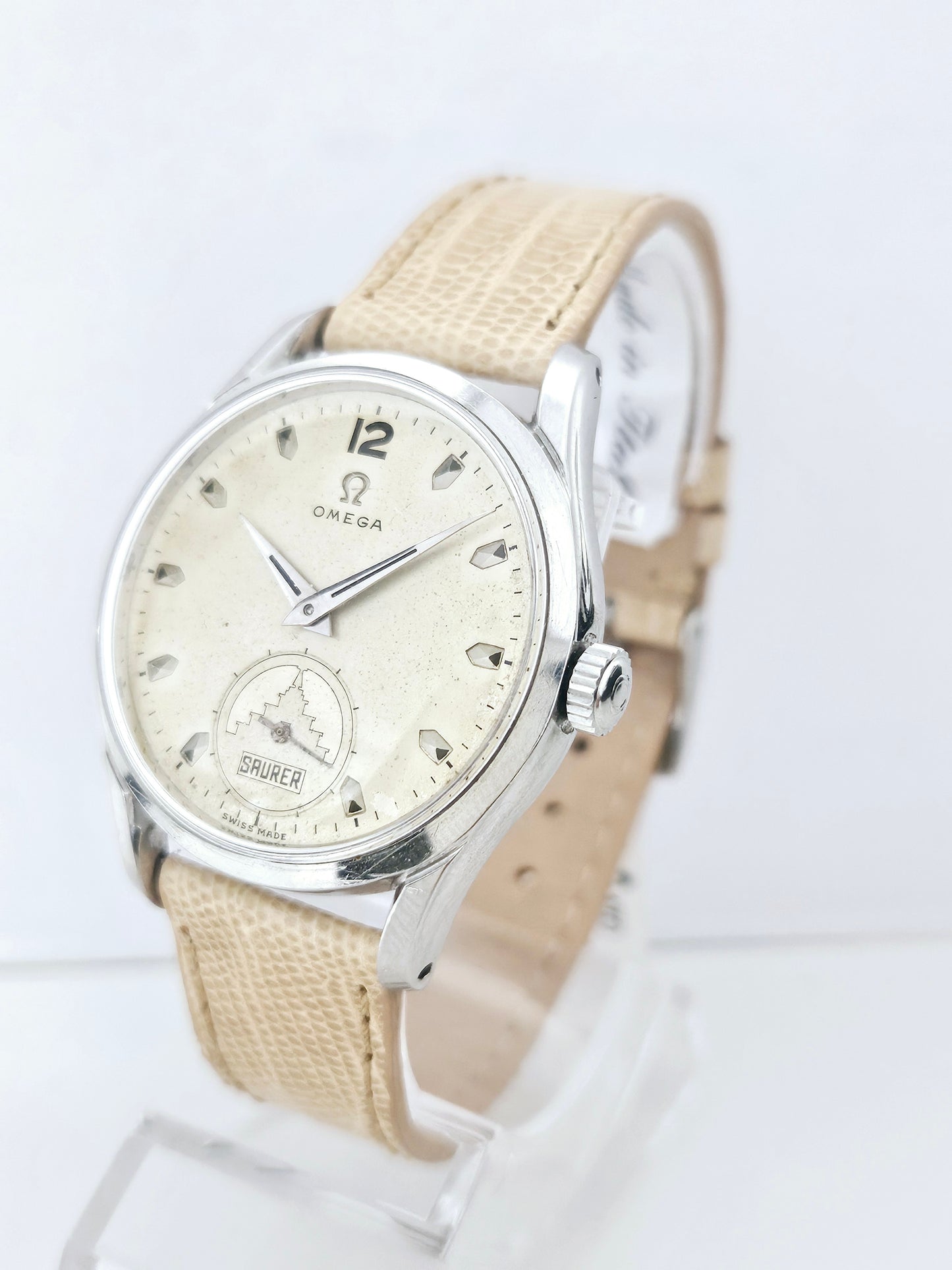 Omega - SAURER - Ref. 2639-10 - Signed Dial