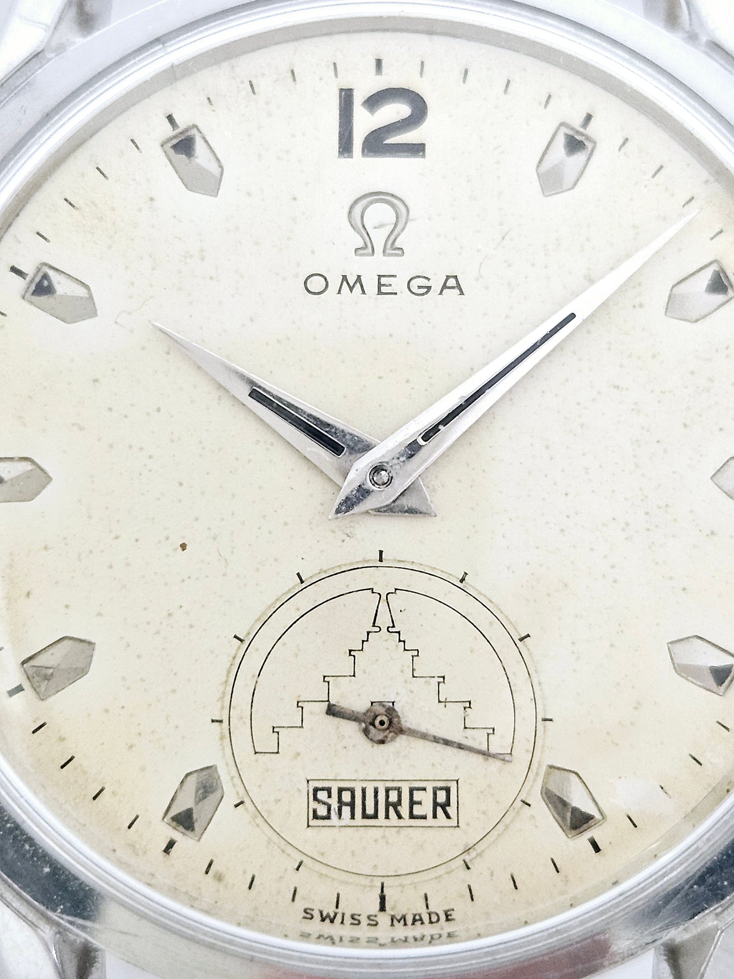 Omega - SAURER - Ref. 2639-10 - Signed Dial