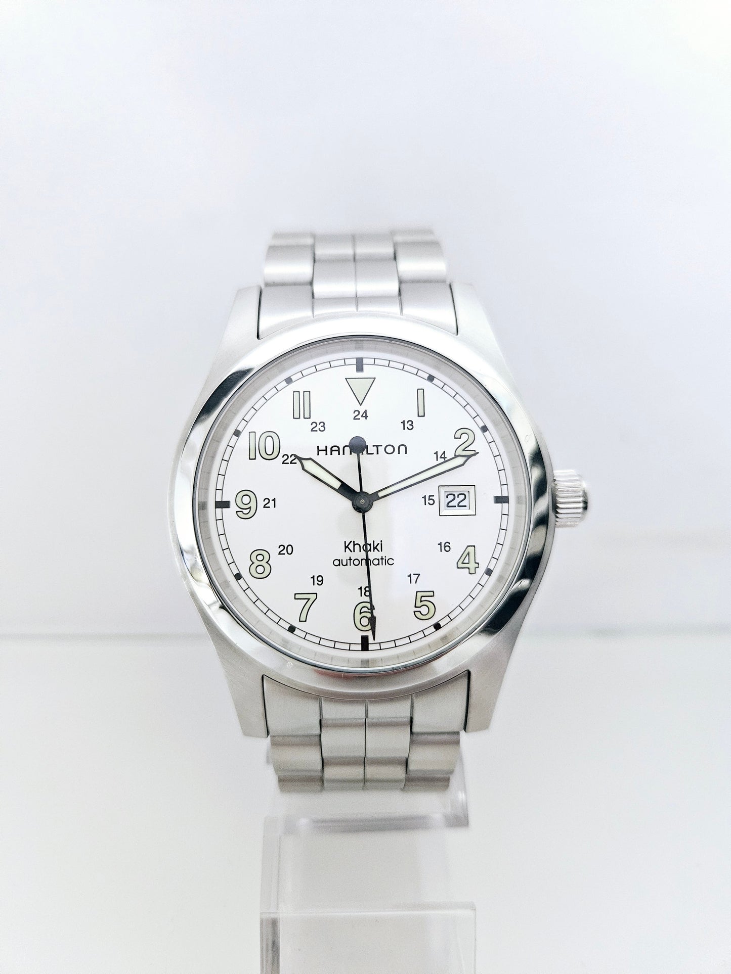 Hamilton - Khaki - Automatico- Ref.041330 - 24h/12h Dial - 42mm