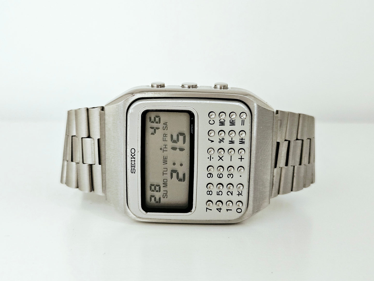 Seiko - Ref-C153-5011 - LCD Watch - First Calculator - Vintage 1978