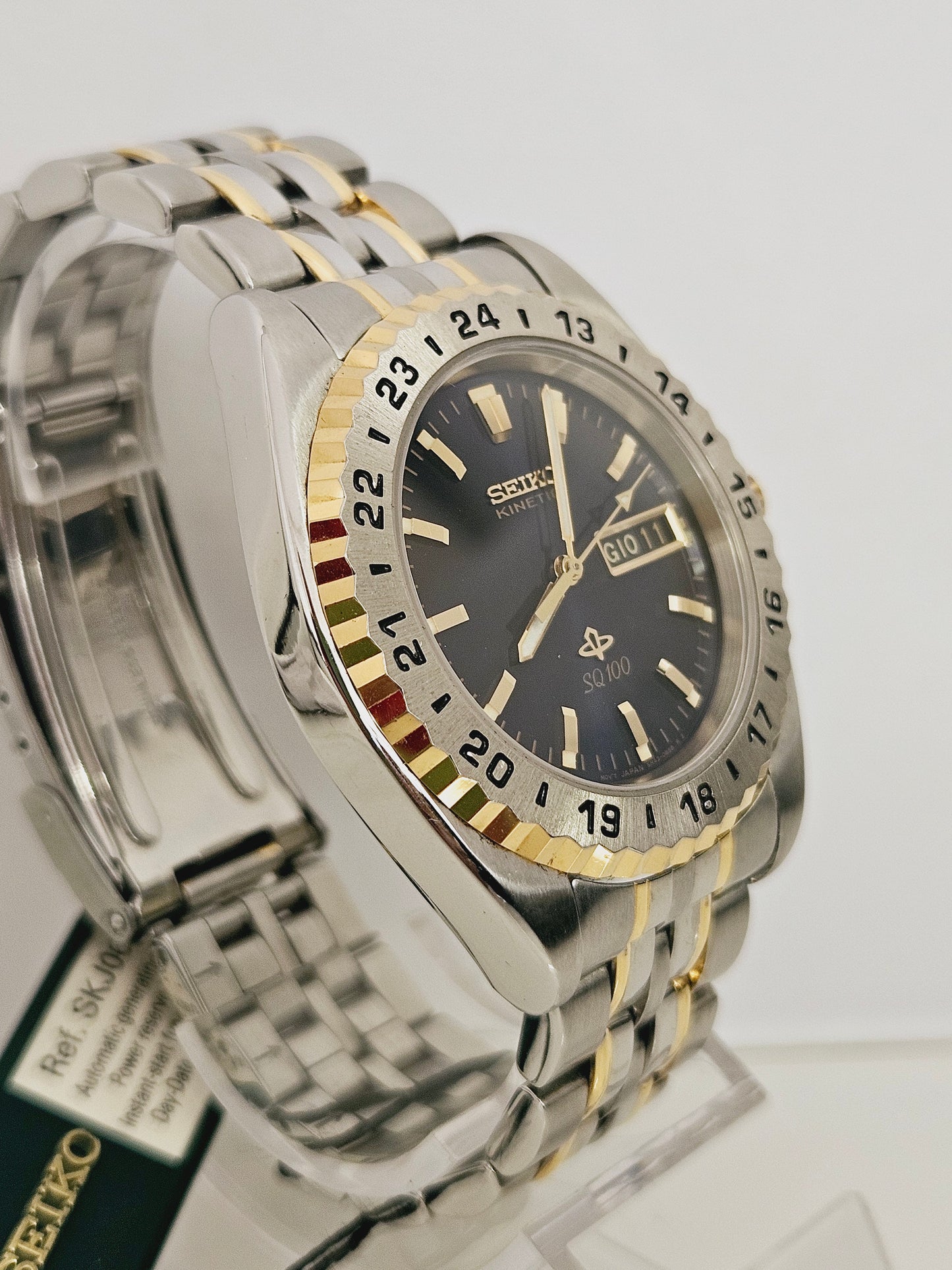 Seiko - Kinetic SQ100 - Ref. 5m43-OA90 - Full Set - Nos Condition