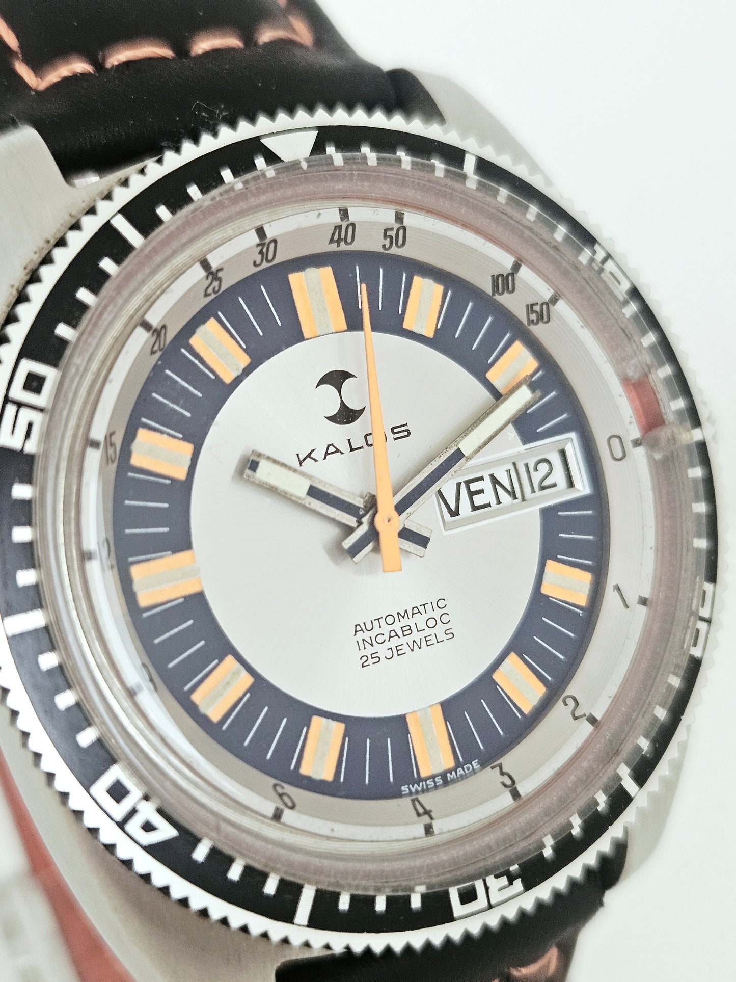Kalos - Depth Gauge - Vintage Diver - Automatico - Analogue Depthmeter - Nos Condition