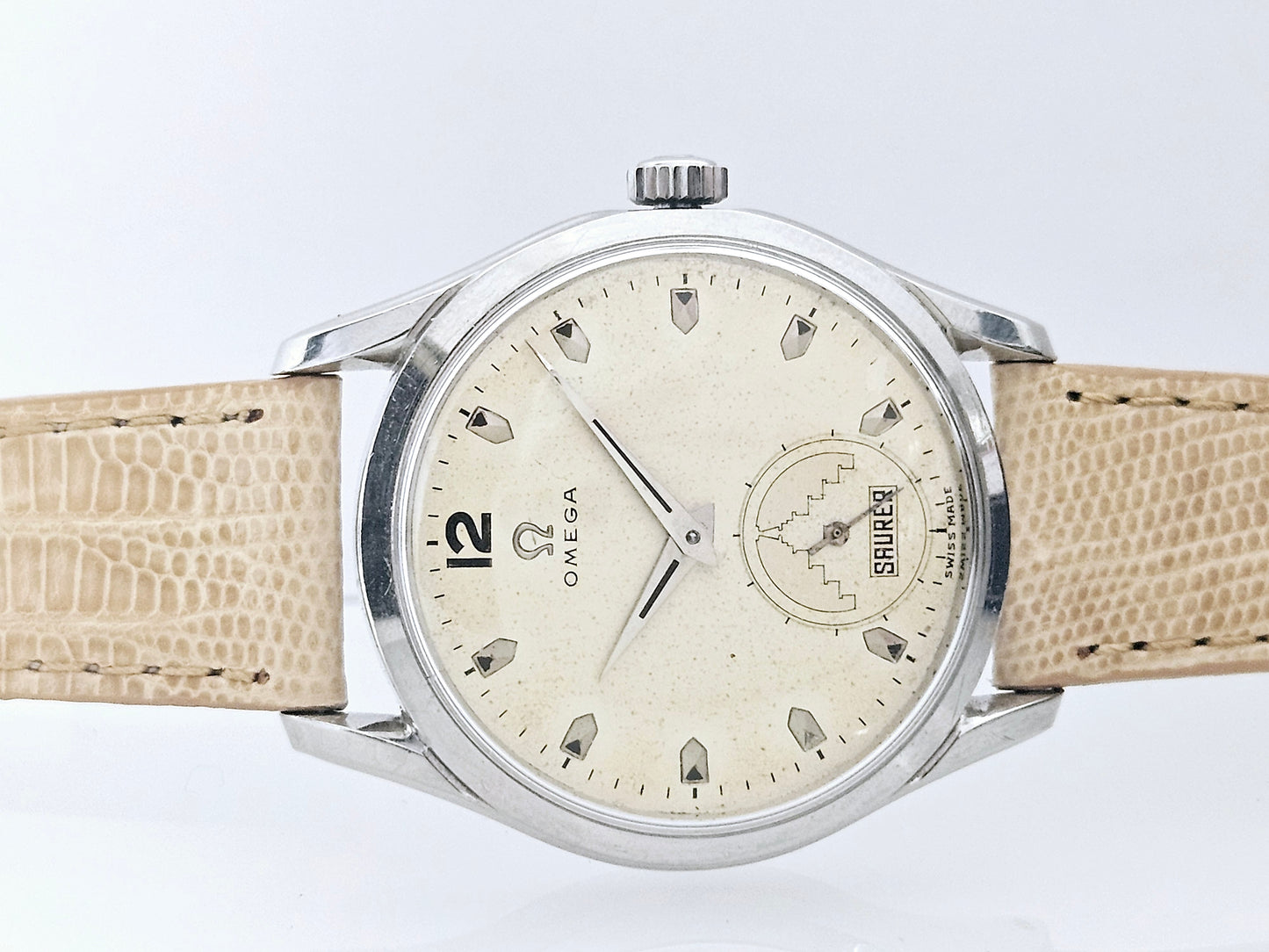 Omega - SAURER - Ref. 2639-10 - Signed Dial