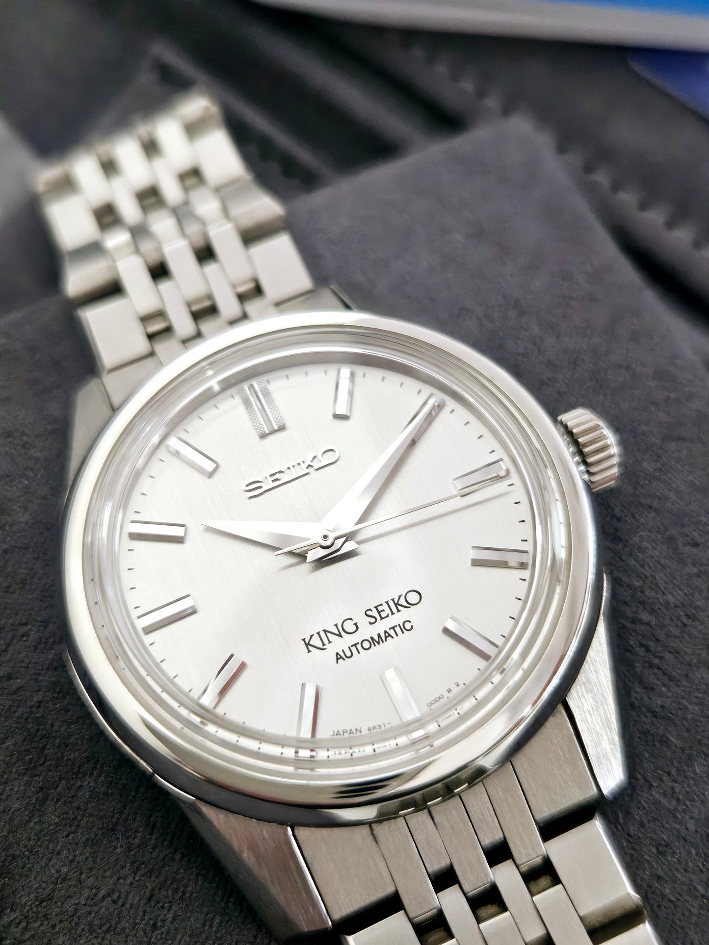 Seiko King - Ref. SPB281J1 - Automatico - Box & Paper - Silver Dial