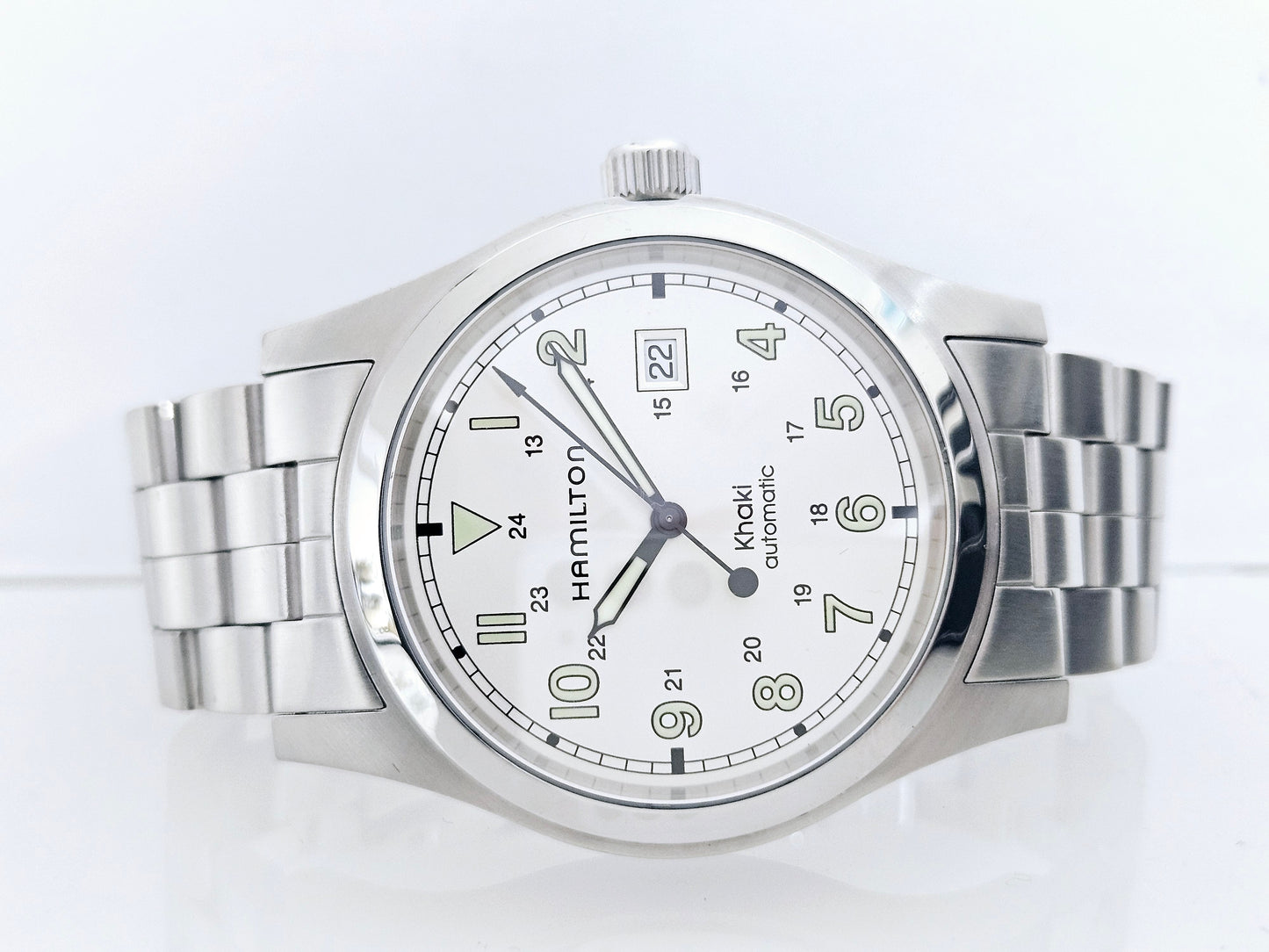 Hamilton - Khaki - Automatico- Ref.041330 - 24h/12h Dial - 42mm