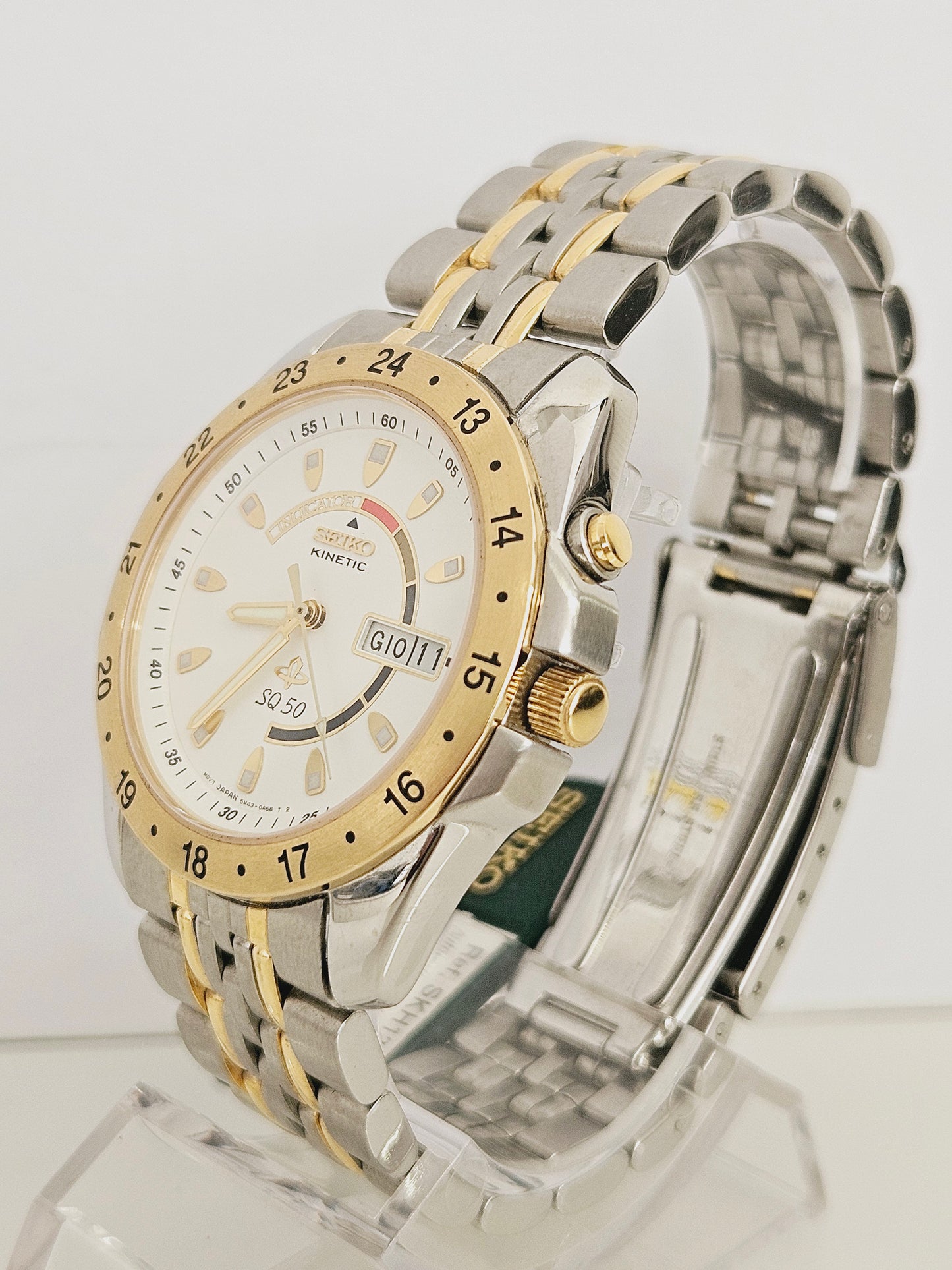 Seiko - Kinetic SQ50 - Ref. 5m43-OA20 - Nos Condition