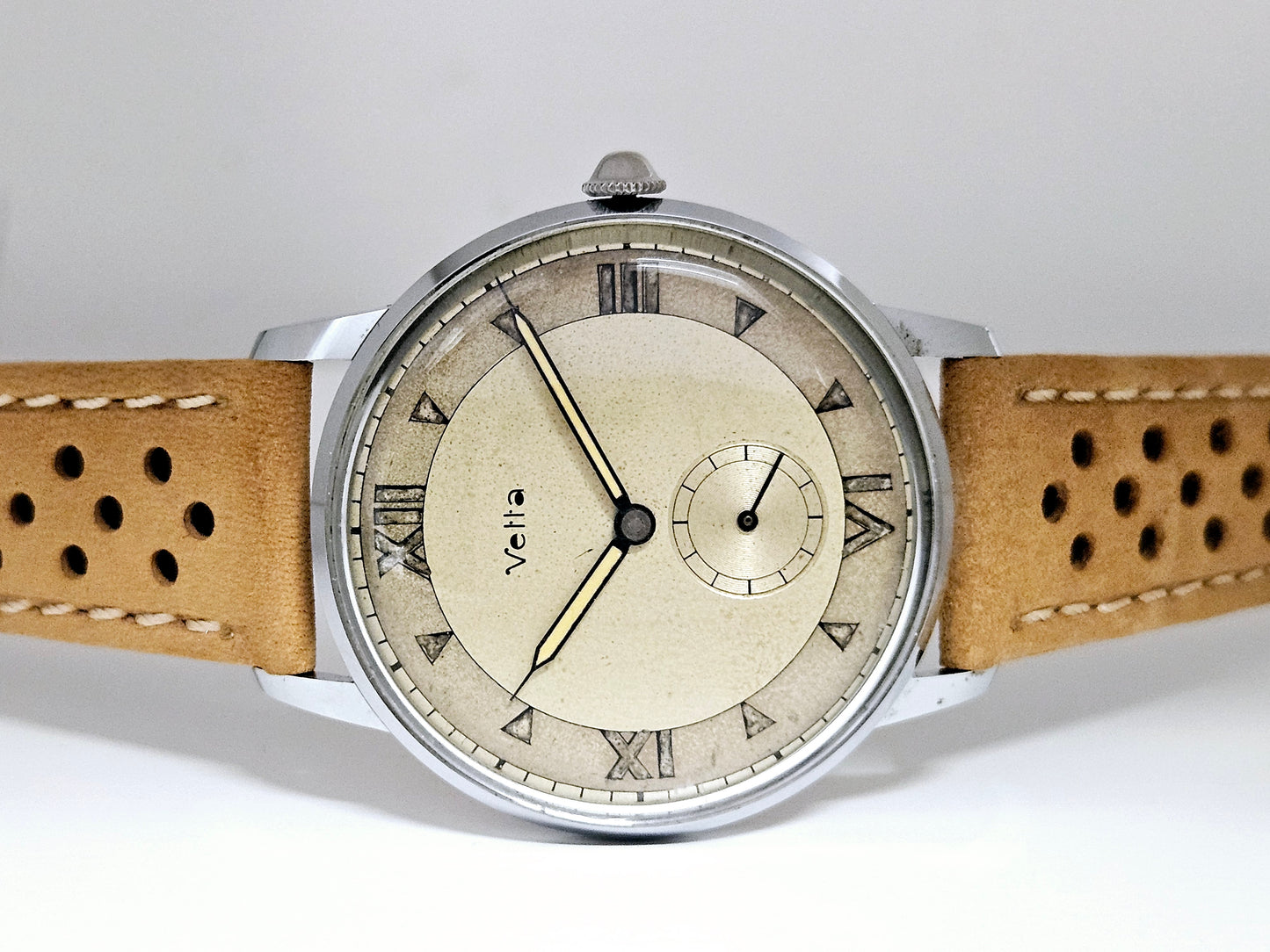 Vetta - Oversize - Bitonal Sector Dial - Vintage Watch - 1940s