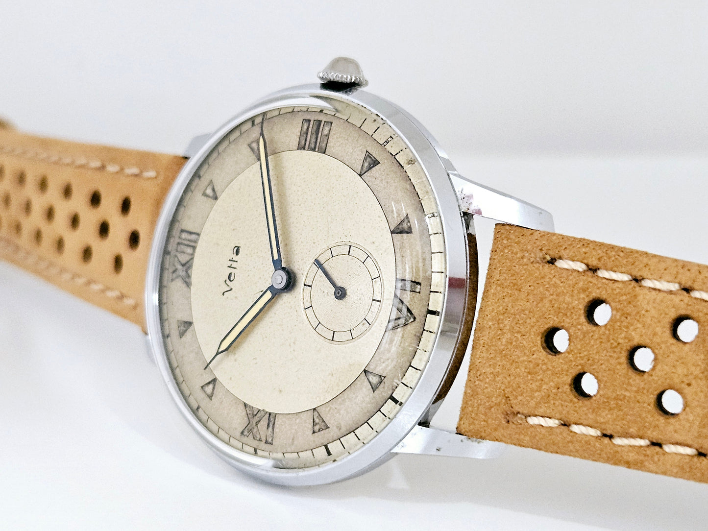 Vetta - Oversize - Bitonal Sector Dial - Vintage Watch - 1940s