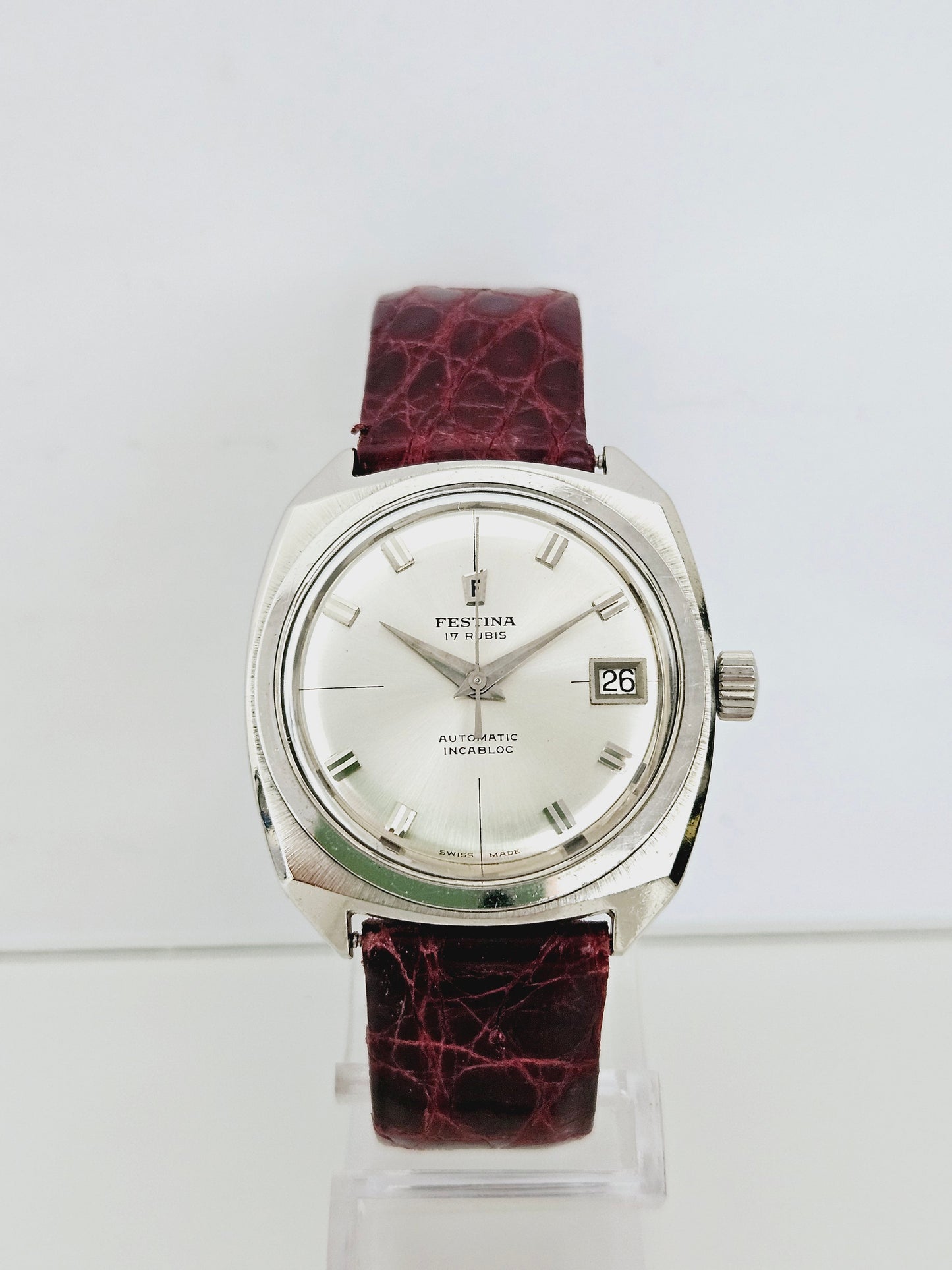 Festina - Automatic - Date - Steel Case 35mm - Vintage Watch