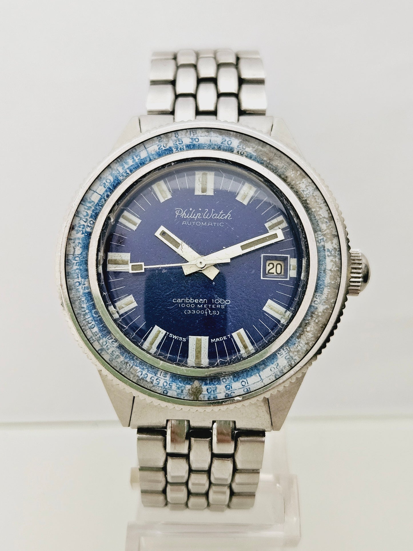 Philip Watch - Caribbean 1000/Automatic Ref. 702 - 1000Mt / 3300 FT Brevet