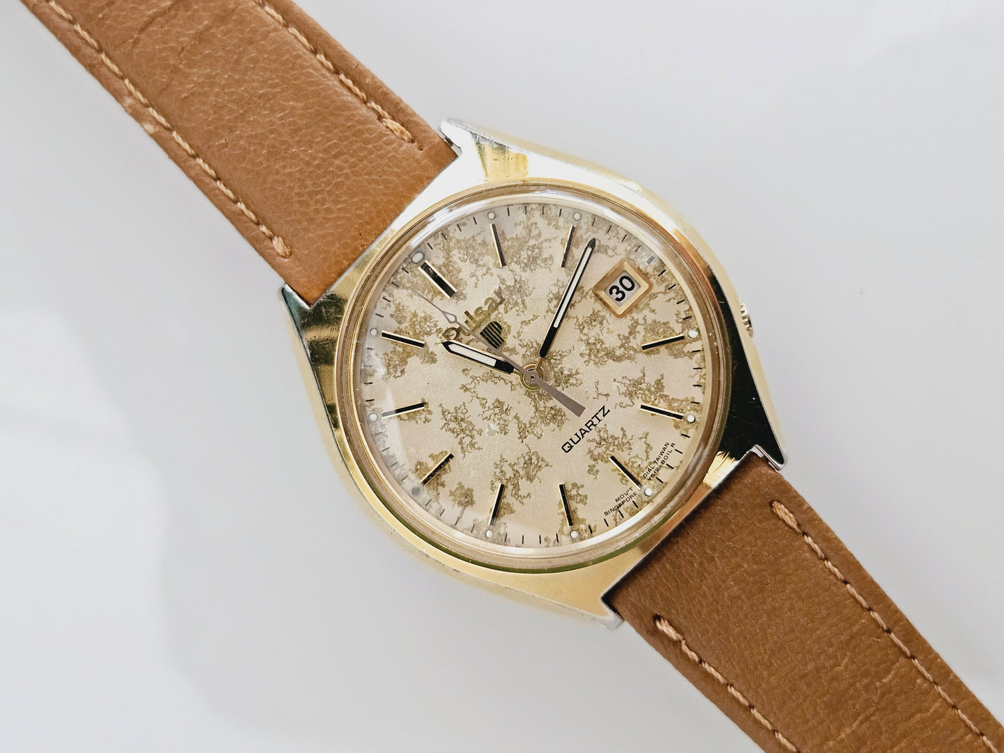 Pulsar - Date - Ref. Y512-8059 - Vintage Quartz Watch - Serviced
