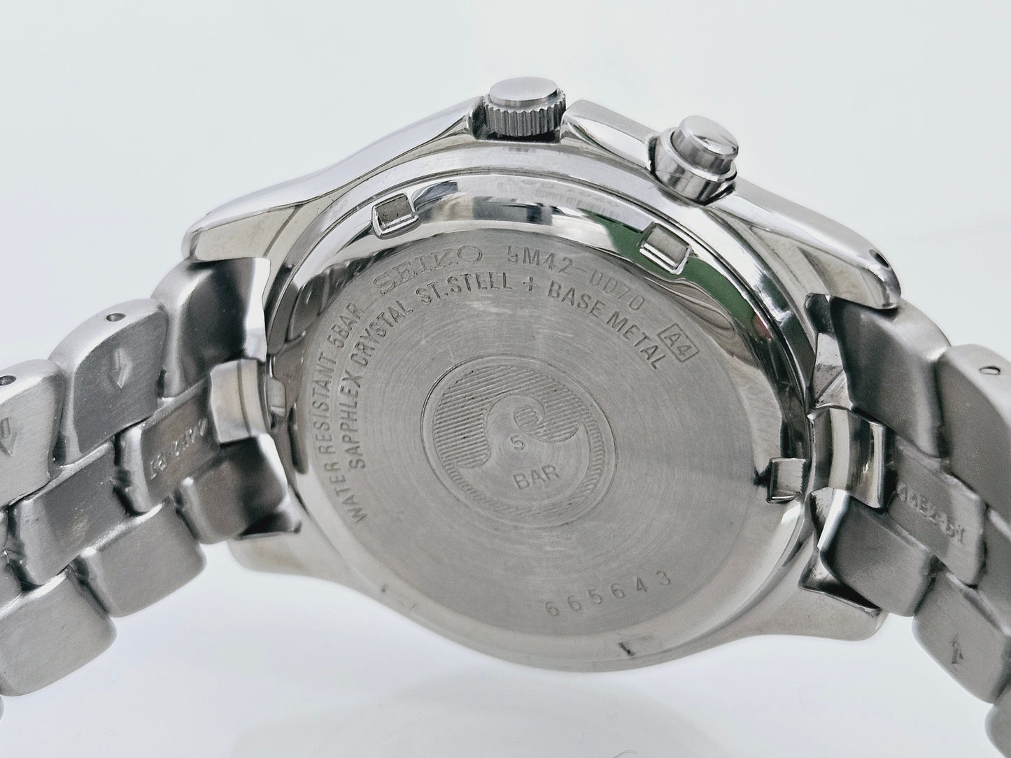 Seiko - Kinetic SQ50 - Ref. 5m42-DD70 - New Old Stock