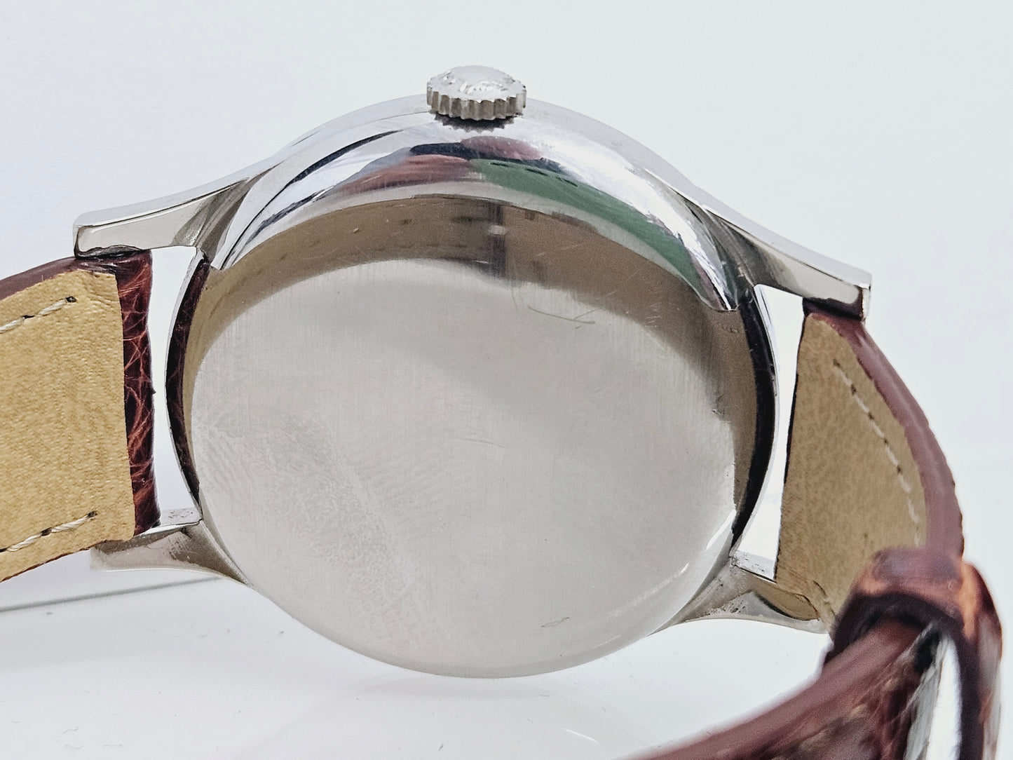 Longines - Calatrava - Ref. 4915 - Oversize Steel Case - Cal. 1268Z