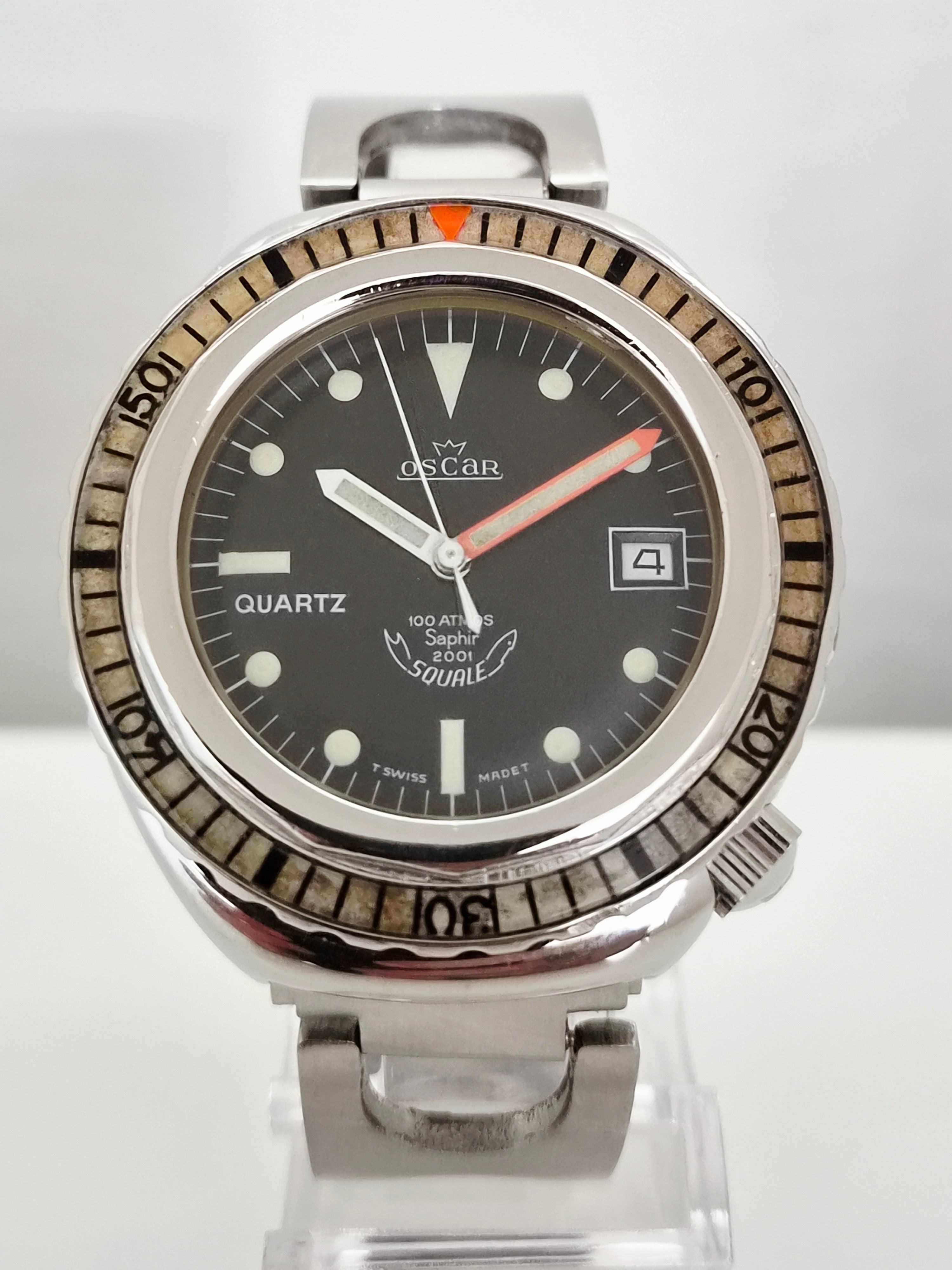 Squale - Oscar - Mod. 2001 - Diver Professional - 100 Atmos 