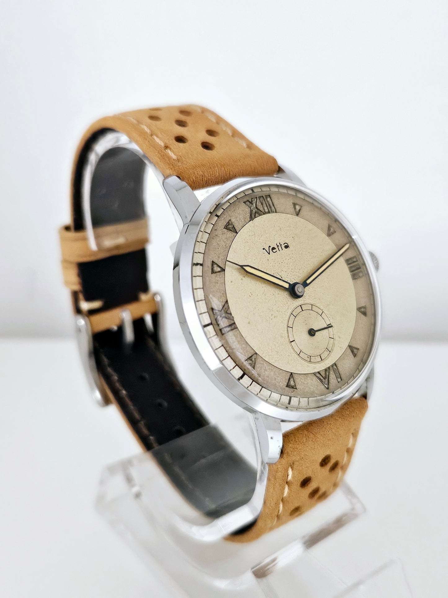 Vetta - Oversize - Bitonal Sector Dial - Vintage Watch - 1940s