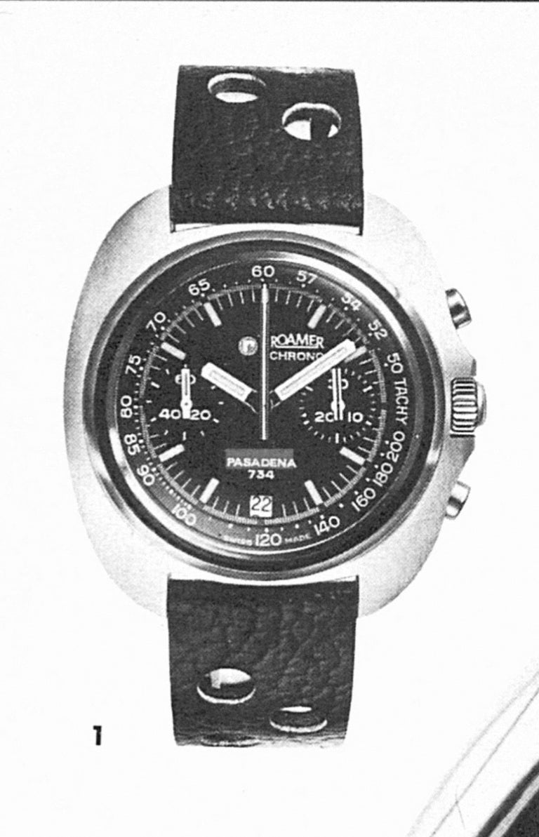 Roamer - Pasadena - Ref. 734-9120.608 - Diver Chronograph - W.R. 400Ft.