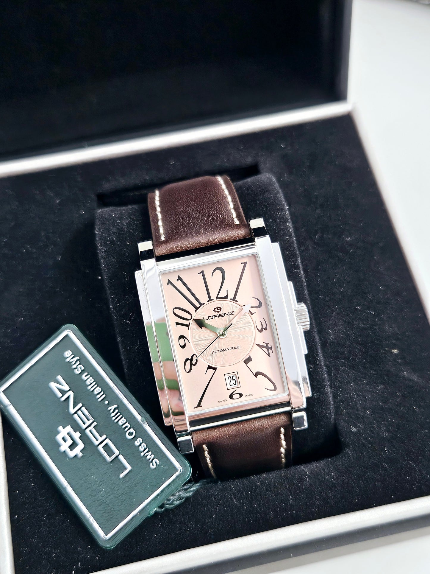 Lorenz - Bel Ami - Automatic - Salmon Dial - Ref. 24501 - Full Set