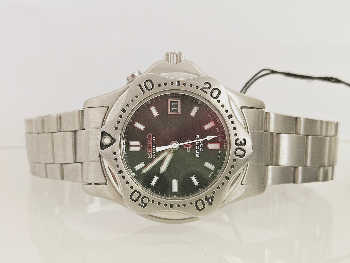 Seiko Kinetic - Sports 200 - Ref. 3M22-OB60 - Nos Diver