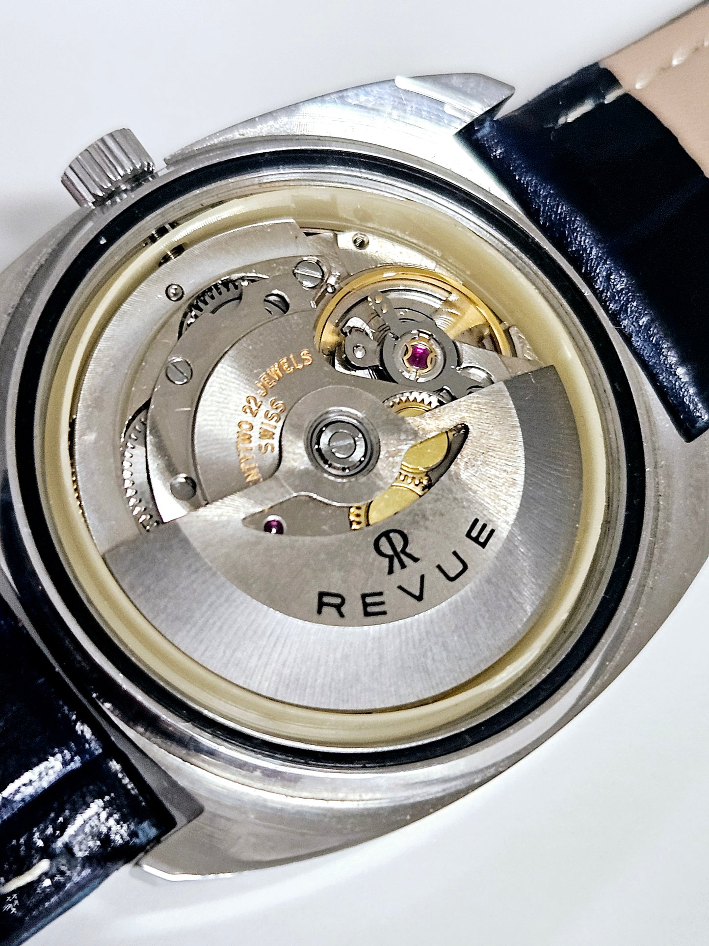 Revue - Vulcain - Double Signed Dial - Automatico - Vintage Watch