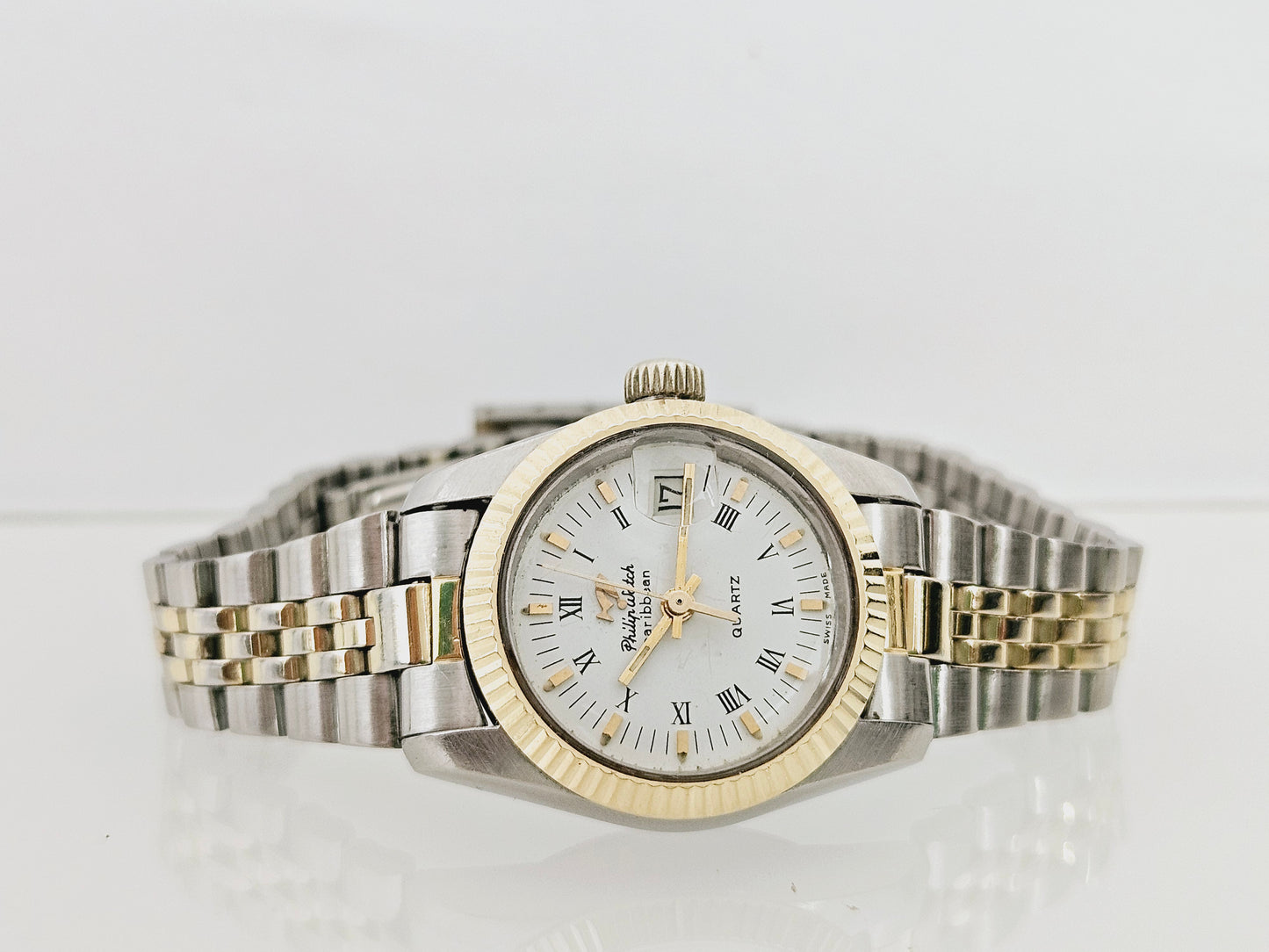 Philip Watch - Caribbean - Lady Quartz - Gold & Steel