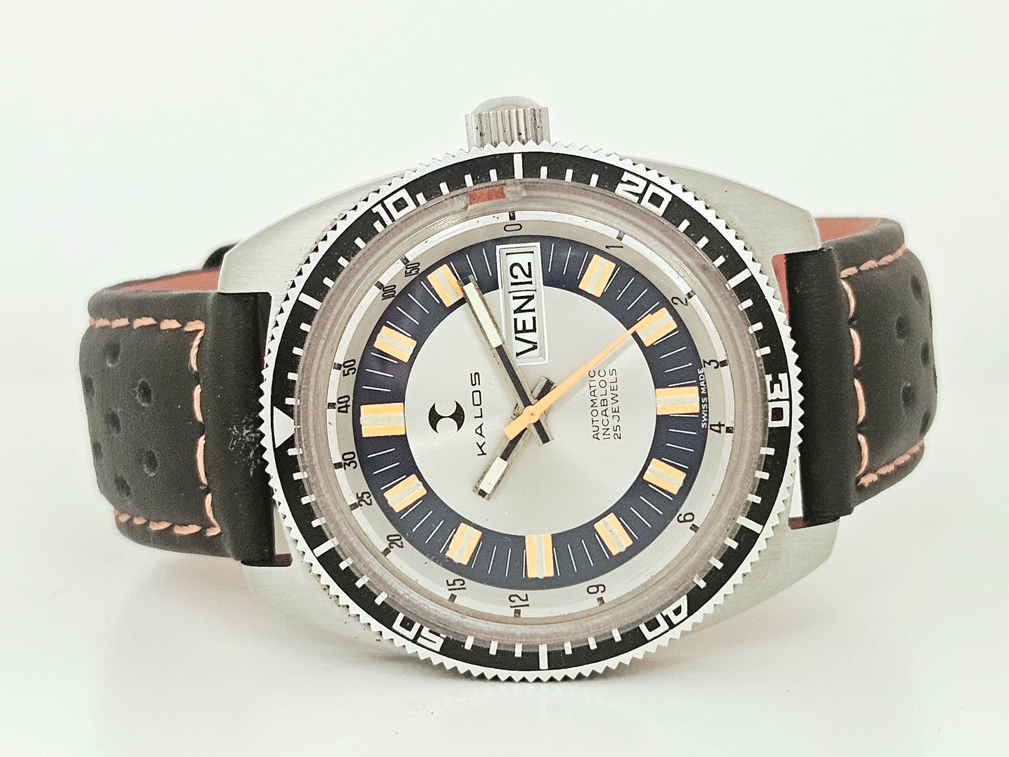 Kalos - Depth Gauge - Vintage Diver - Automatico - Analogue Depthmeter - Nos Condition