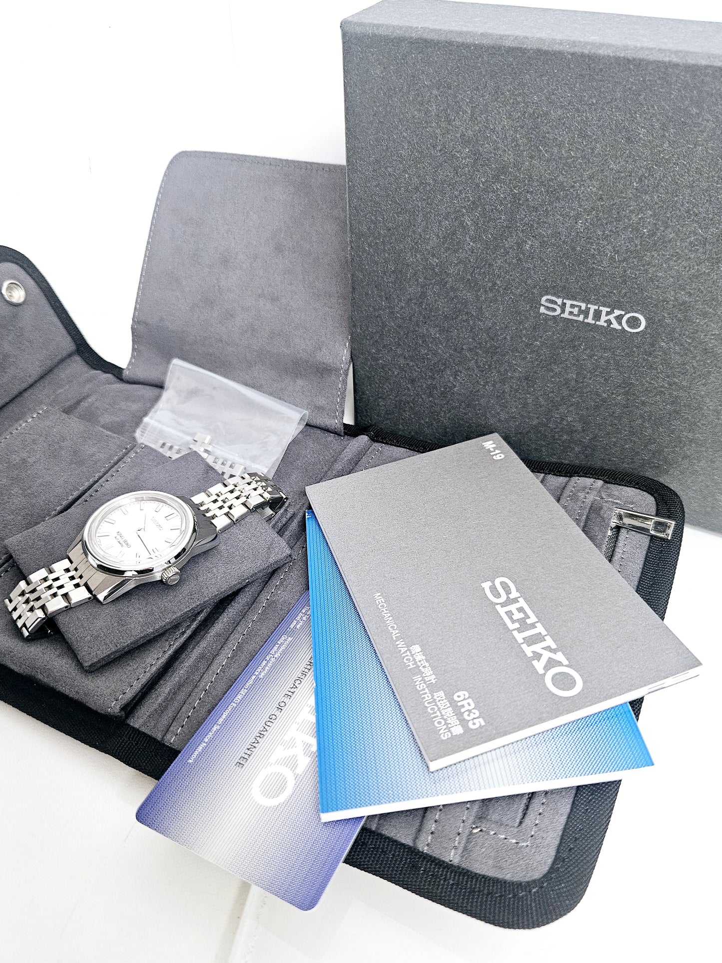 Seiko King - Ref. SPB281J1 - Automatico - Box & Paper - Silver Dial