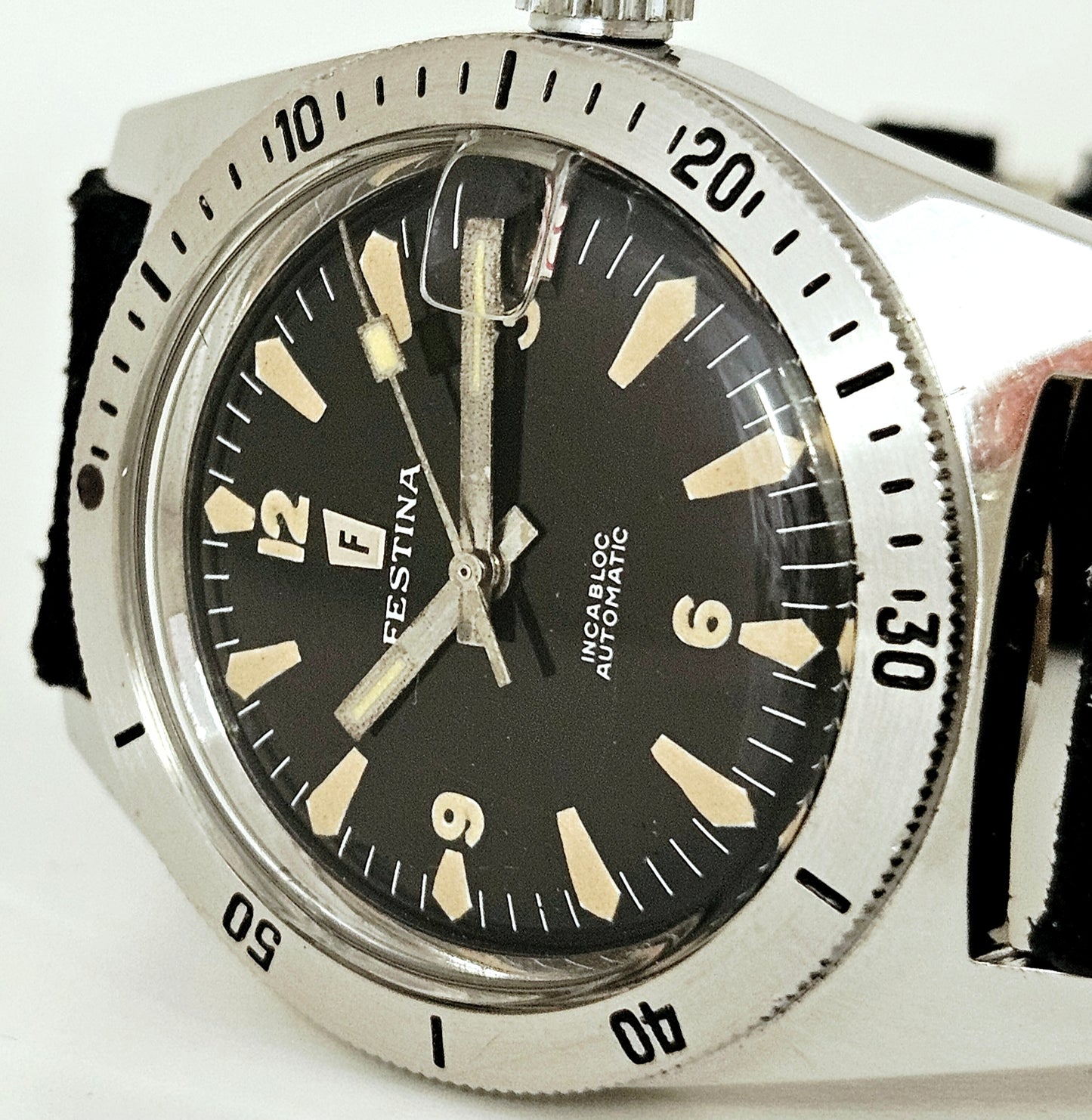 Festina - Skin Diver 600 Feet - Automatico - Steel Case - TSwissT