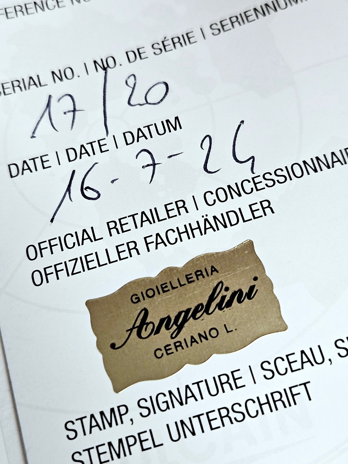 Vulcain - Nautique Skindiver - Polar x Angelini - Limited Edition 17/20