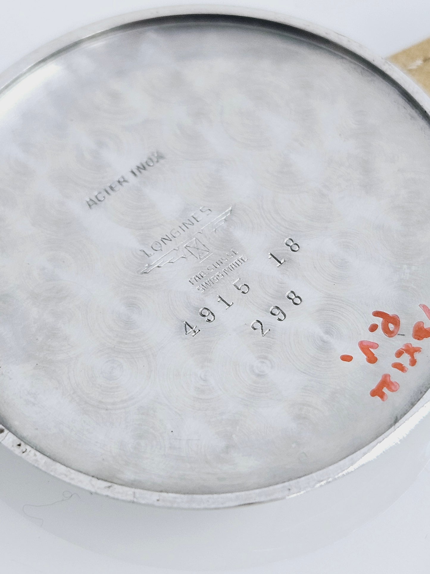 Longines - Calatrava - Ref. 4915 - Oversize Steel Case - Cal. 1268Z