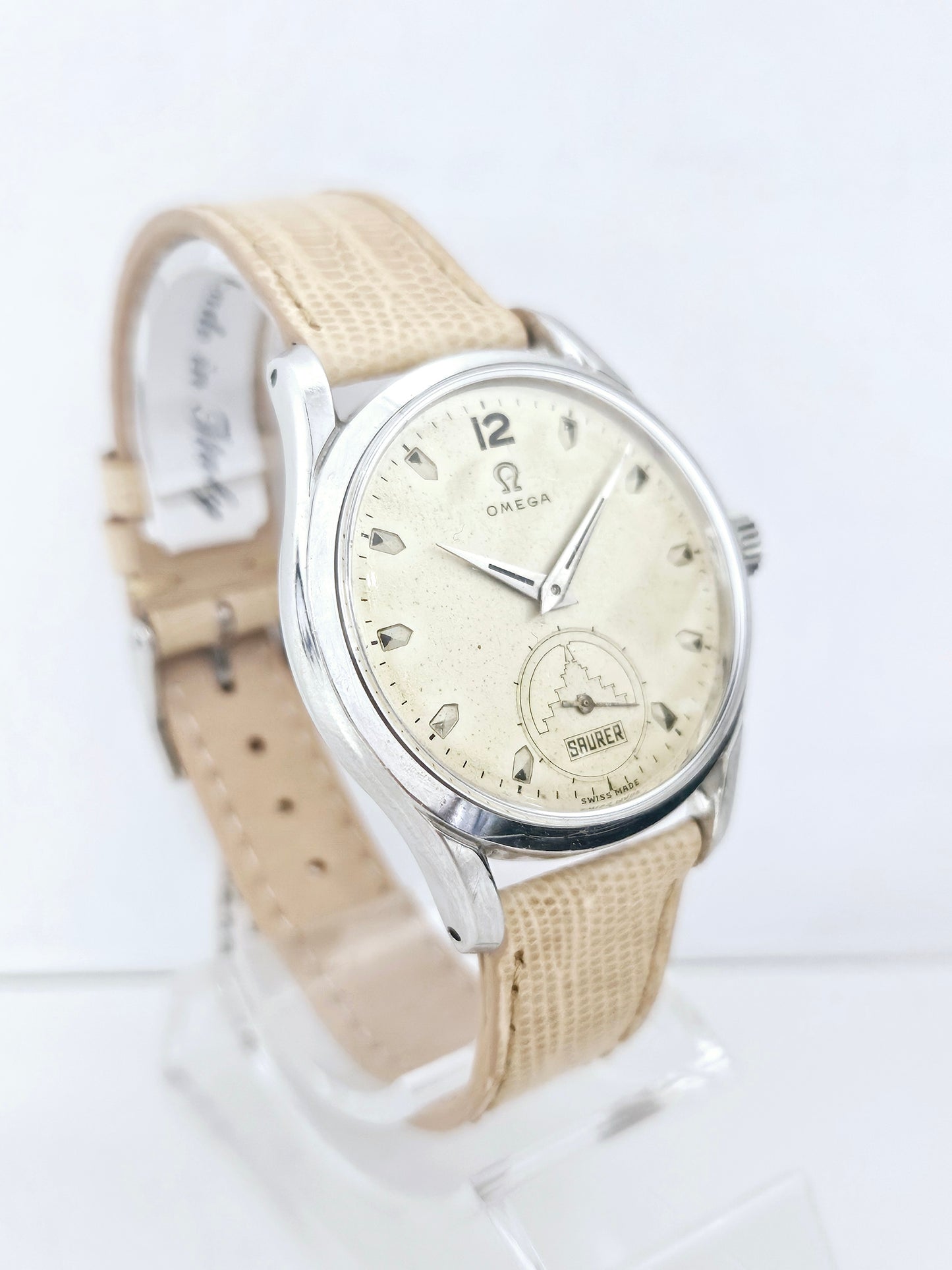 Omega - SAURER - Ref. 2639-10 - Signed Dial