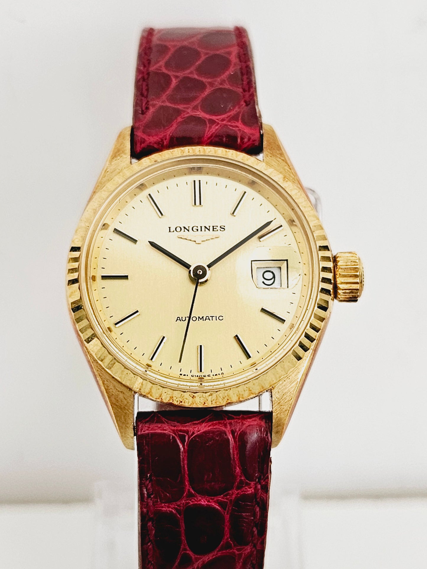 Longines Date Automatico Gold 18 kt NOS