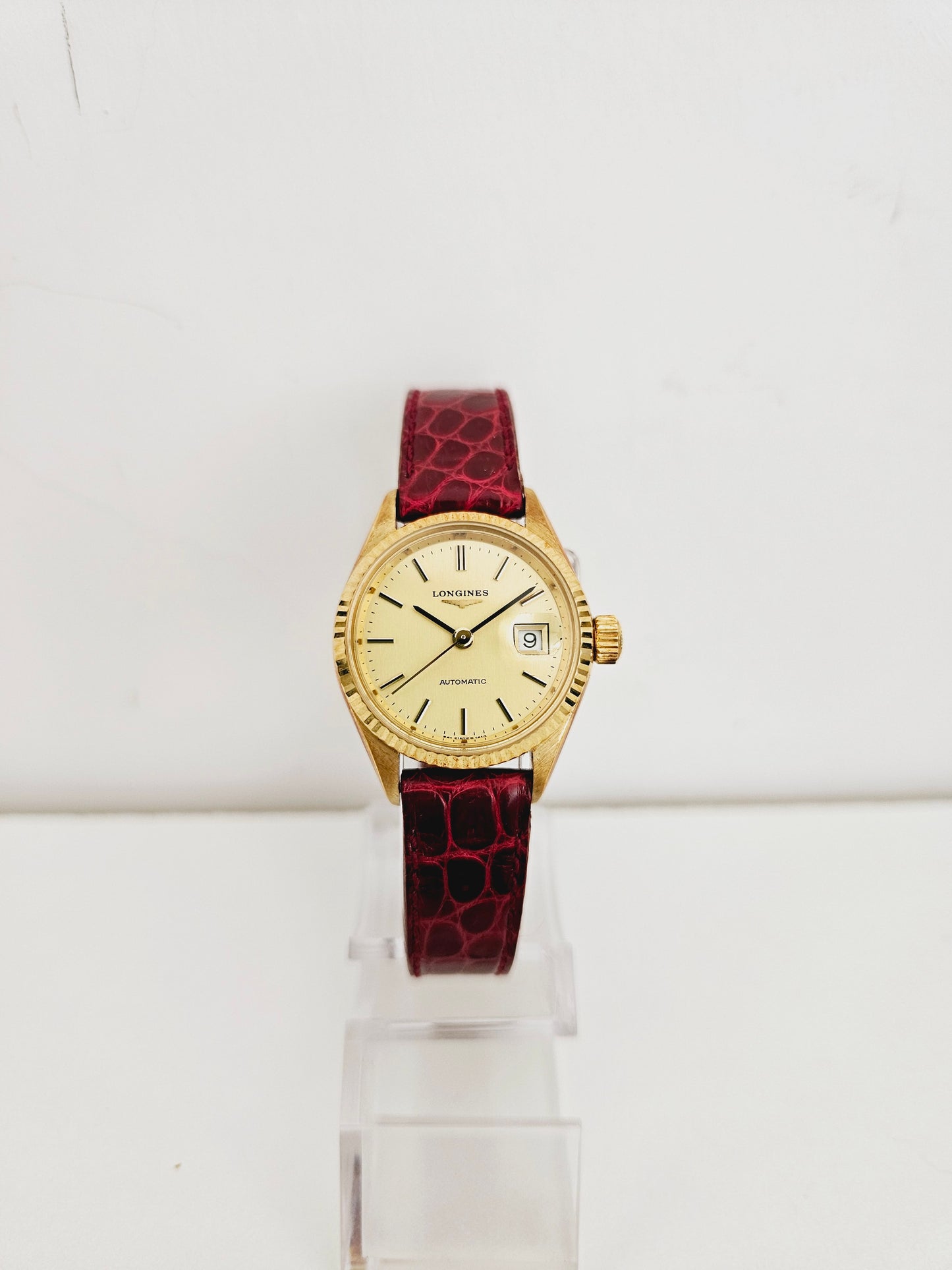 Longines Date Automatico Gold 18 kt NOS