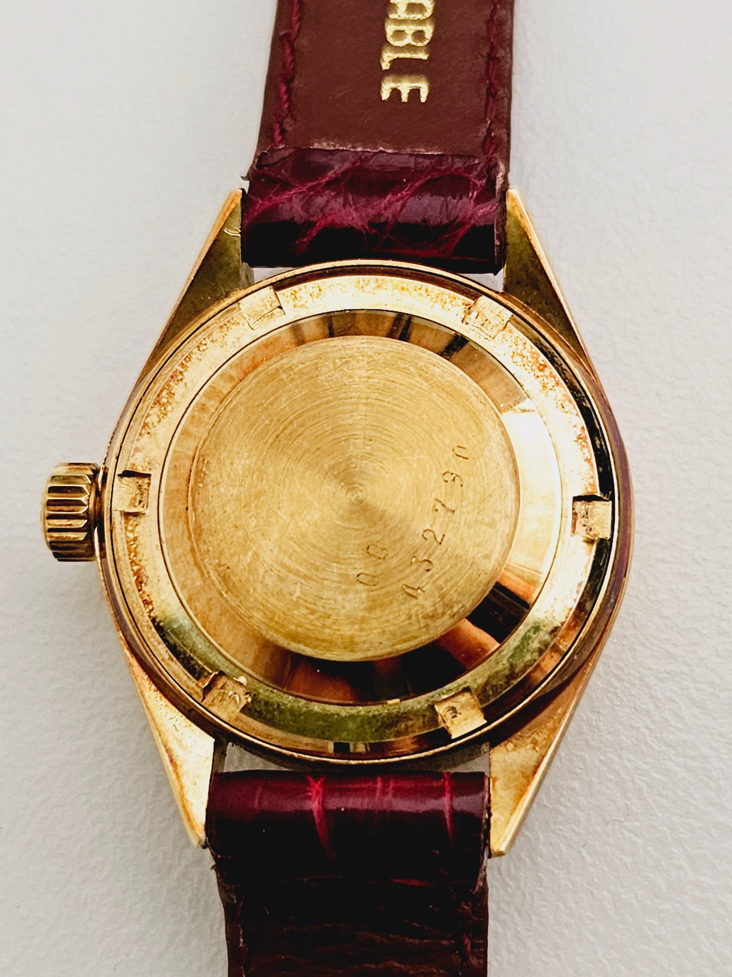 Longines Date Automatico Gold 18 kt NOS