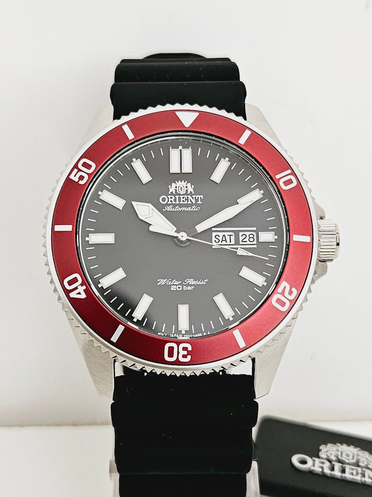 Orient Big Mako Red Diver Nuovo