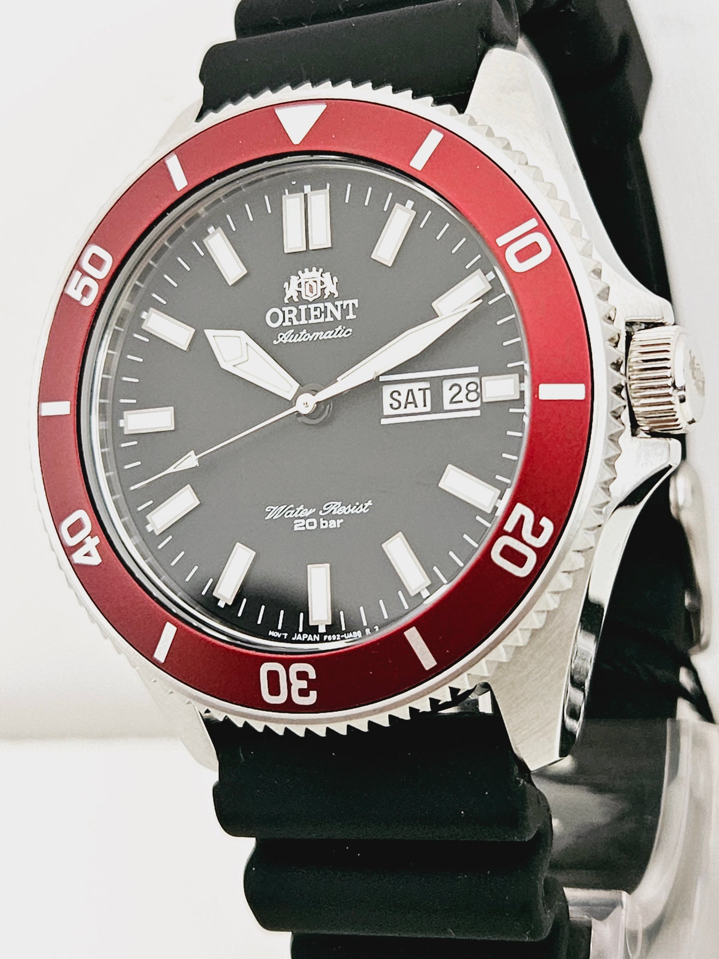 Orient Big Mako Red Diver Nuovo