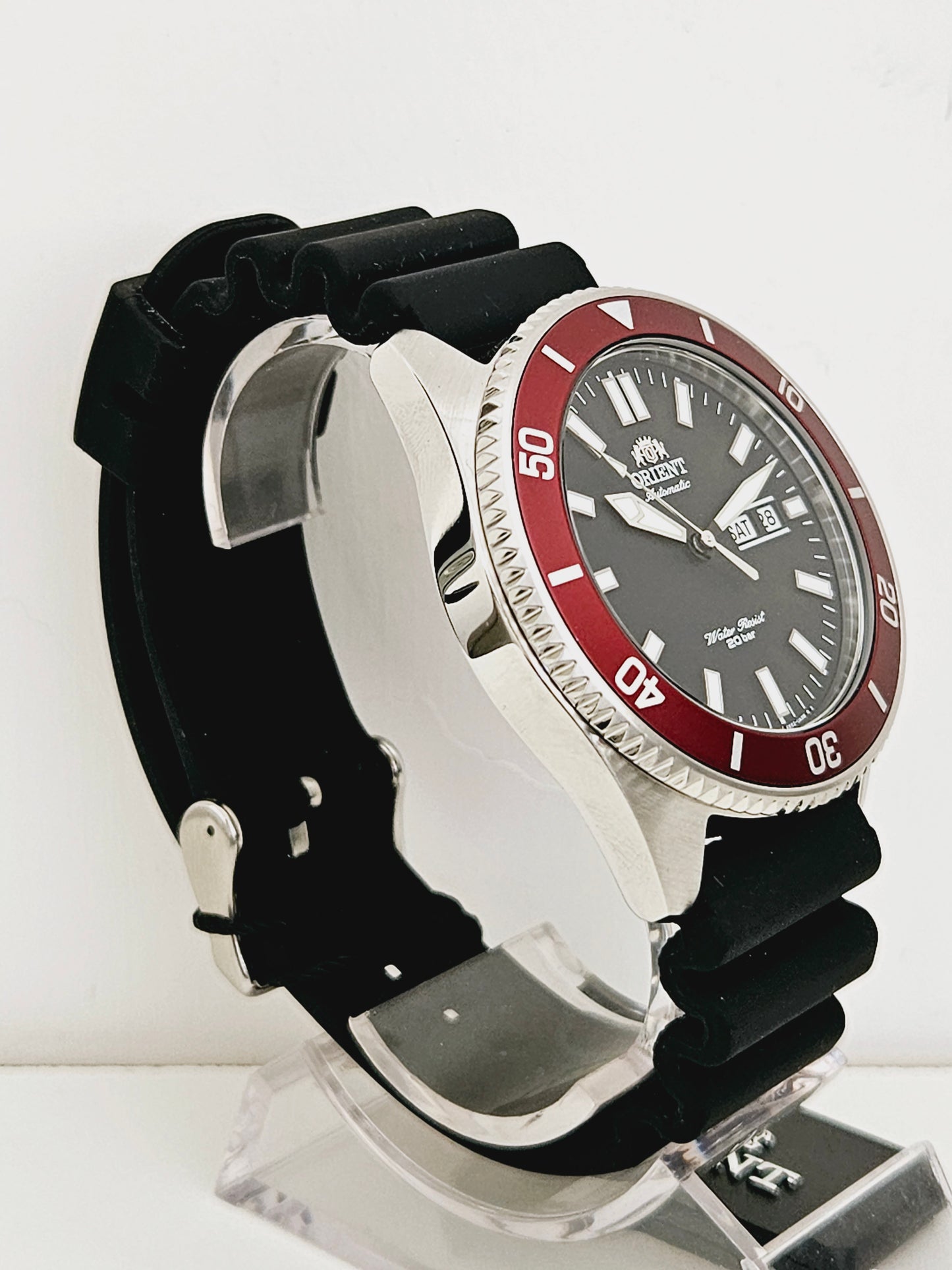 Orient Big Mako Red Diver Nuovo