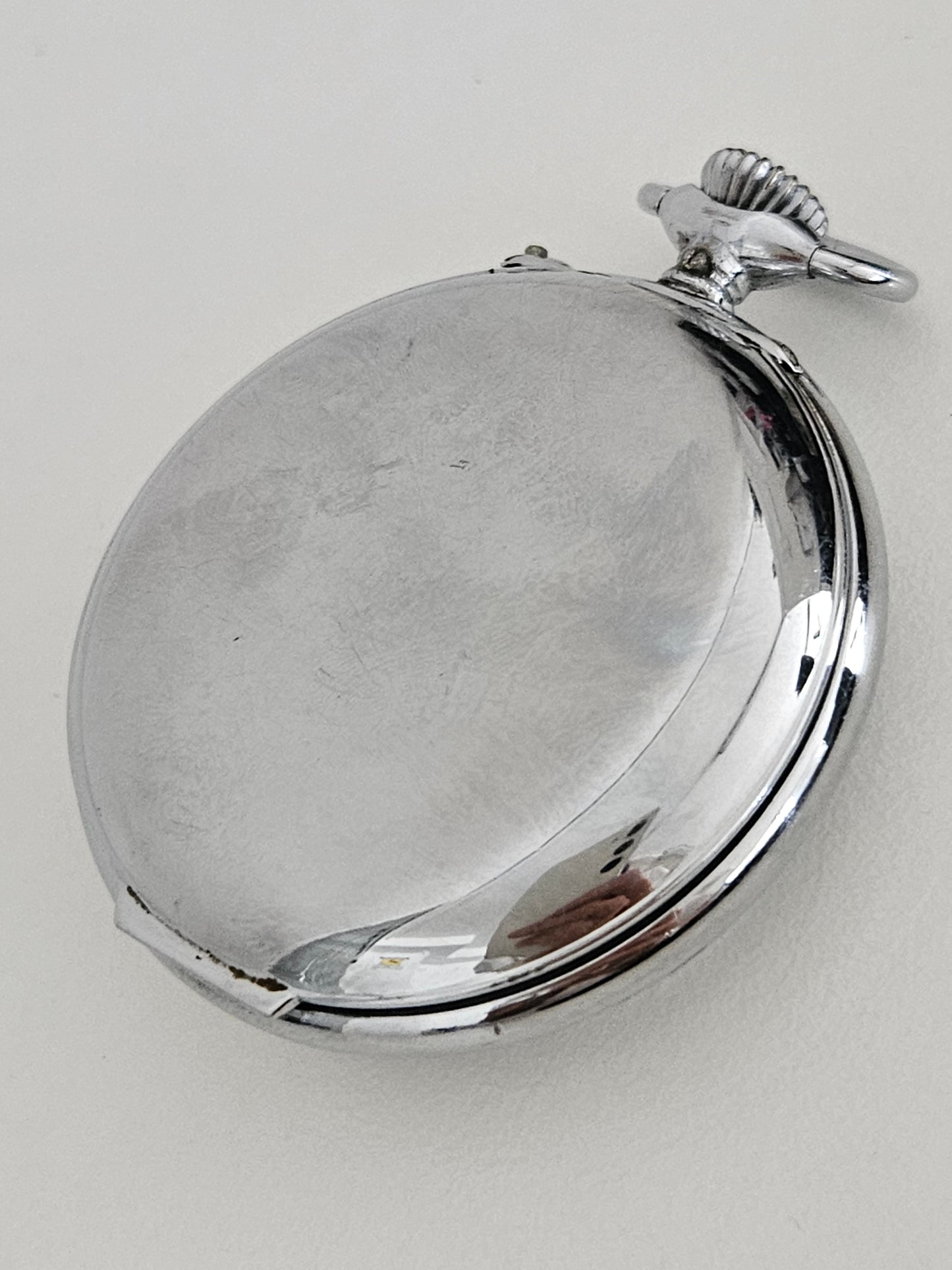 Junghans Mechanical Travel Alarm Pocket Watch