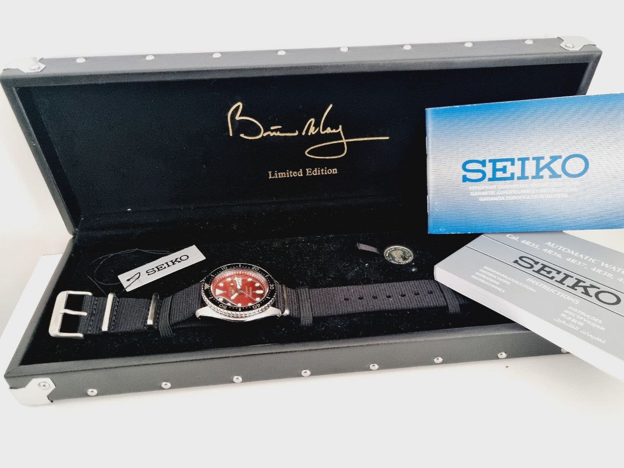 Seiko - Brian May - Limited Edition - First Series - SRPE83K1 - Full Set