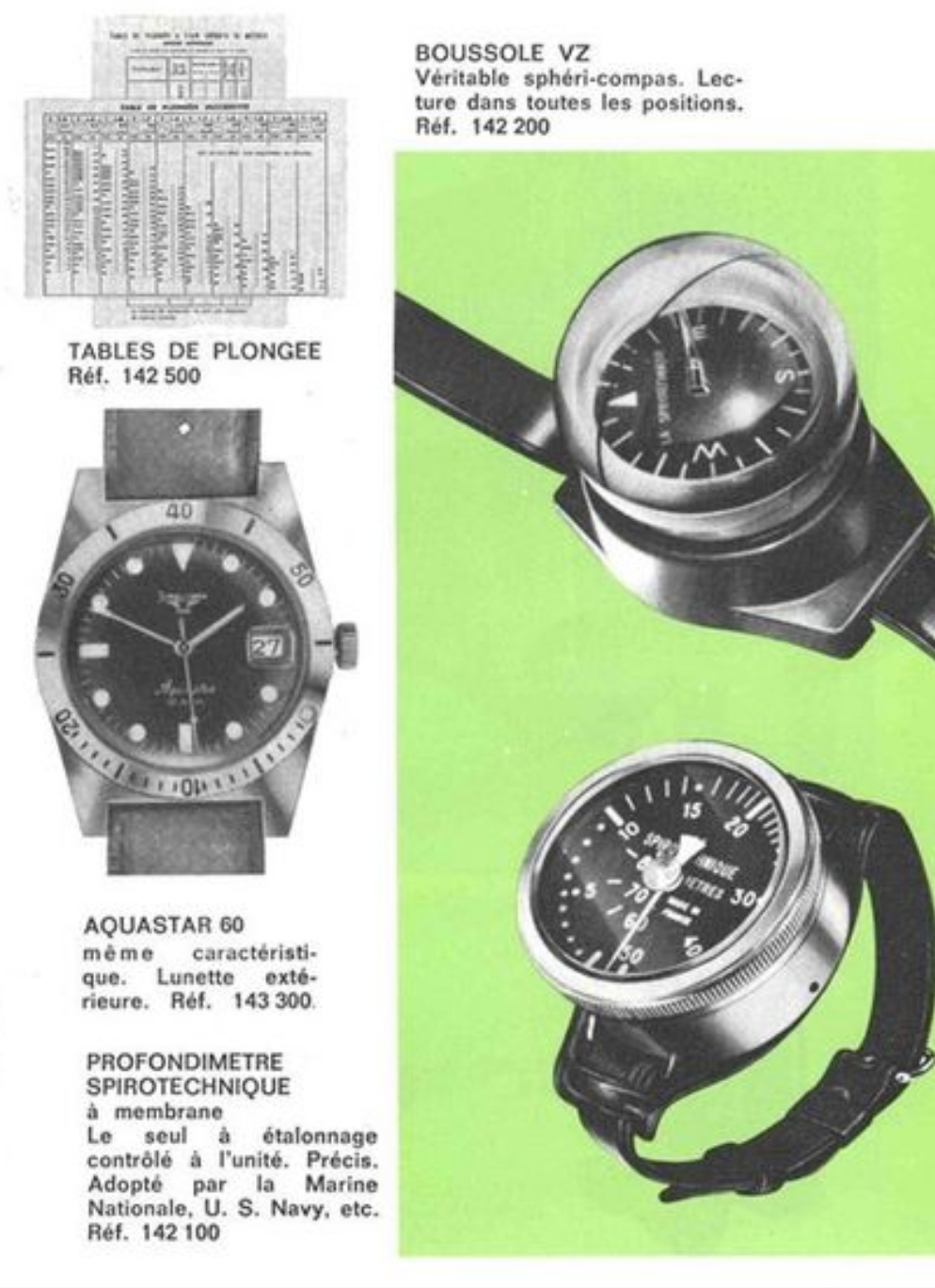 JeanRichard - Aquastar - Ref. 1701 - Diver 10 ATM - Automatico