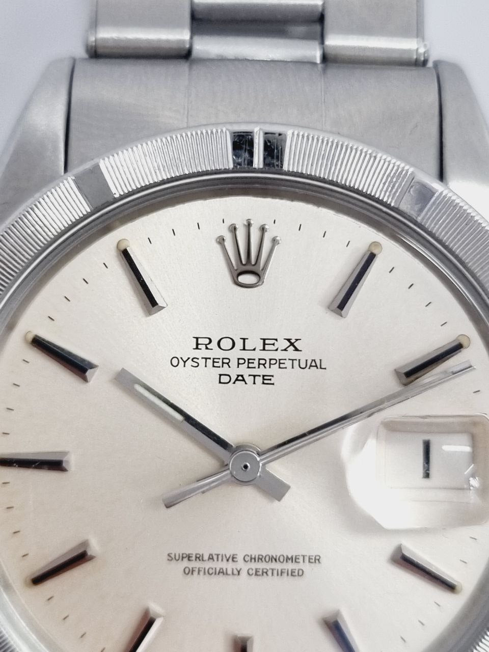 Rolex - Date - Ref. 1501 - Oyster Perpetual - Bracciale Rivetti - Top Condition