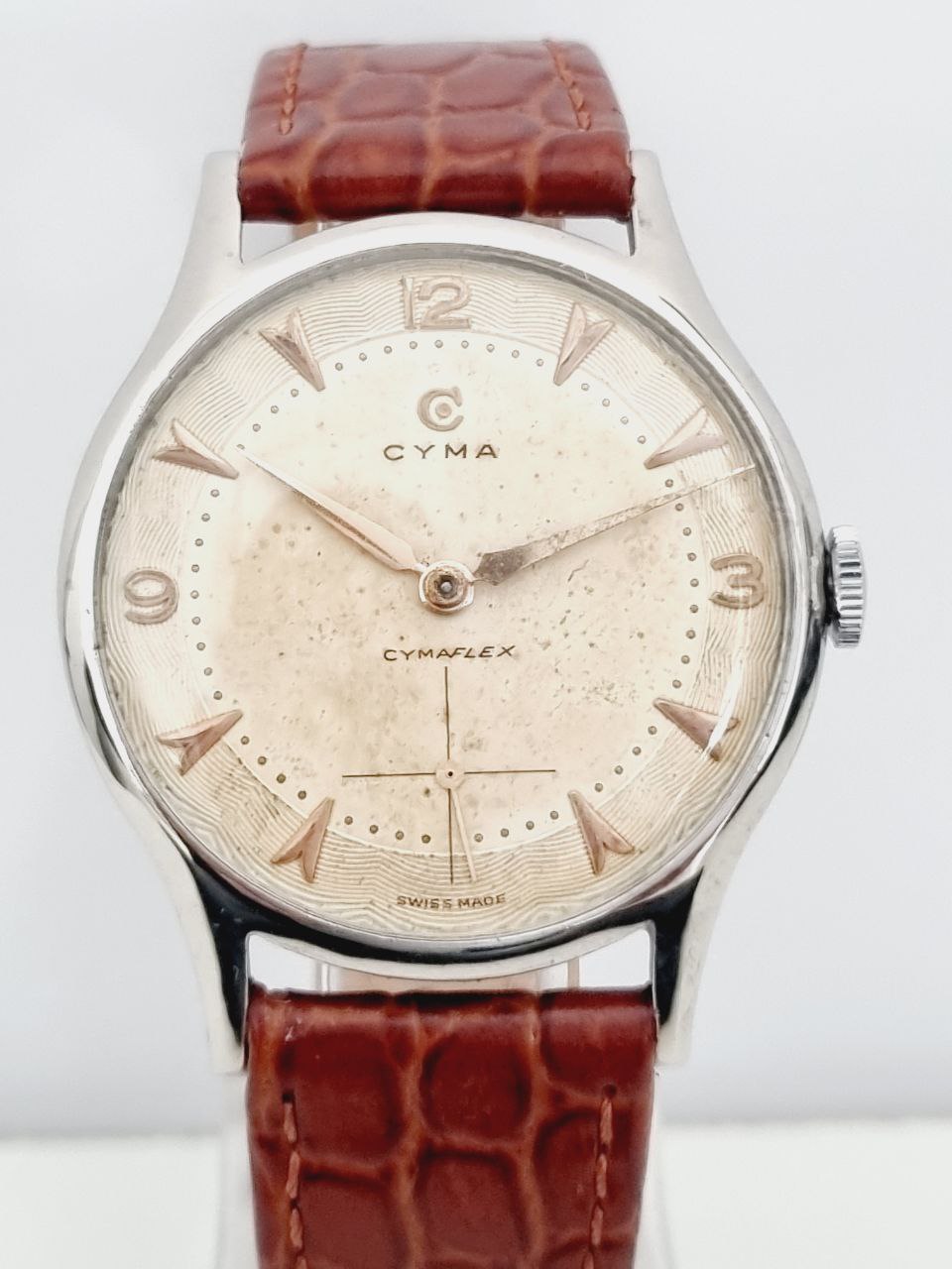 Cyma - Cymaflex - Oversize 37,5mm -  Cal. 586K - Vintage Watch