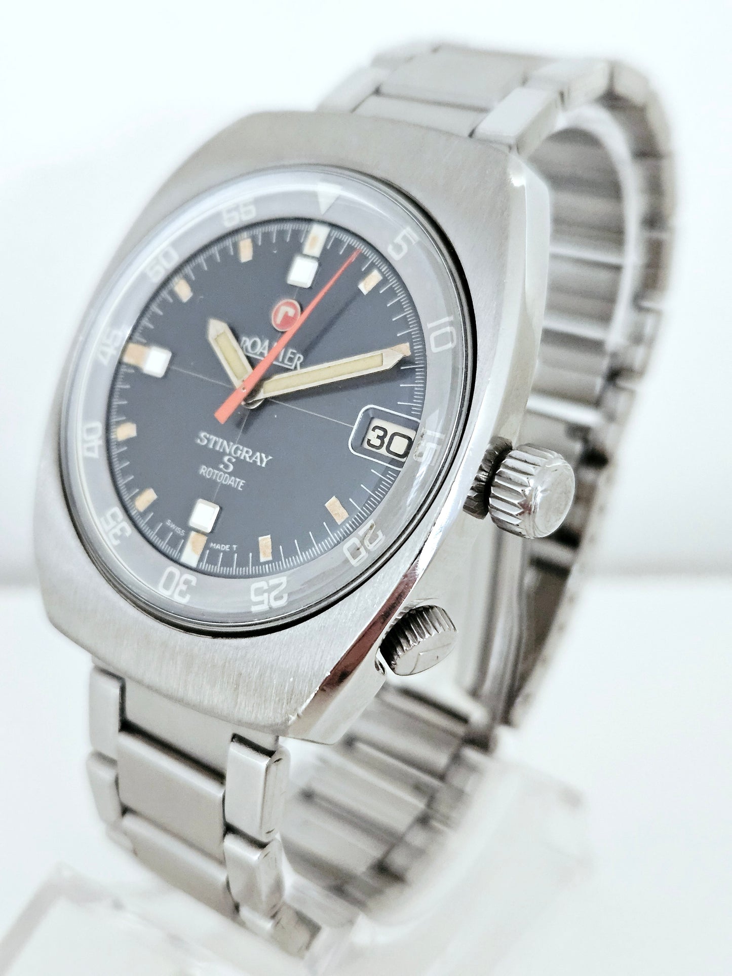 Roamer - Stingray S - Mk1 - Ref. 471-9120.602 - Automatico - Brevet Case - 660Ft - Diver Vintage